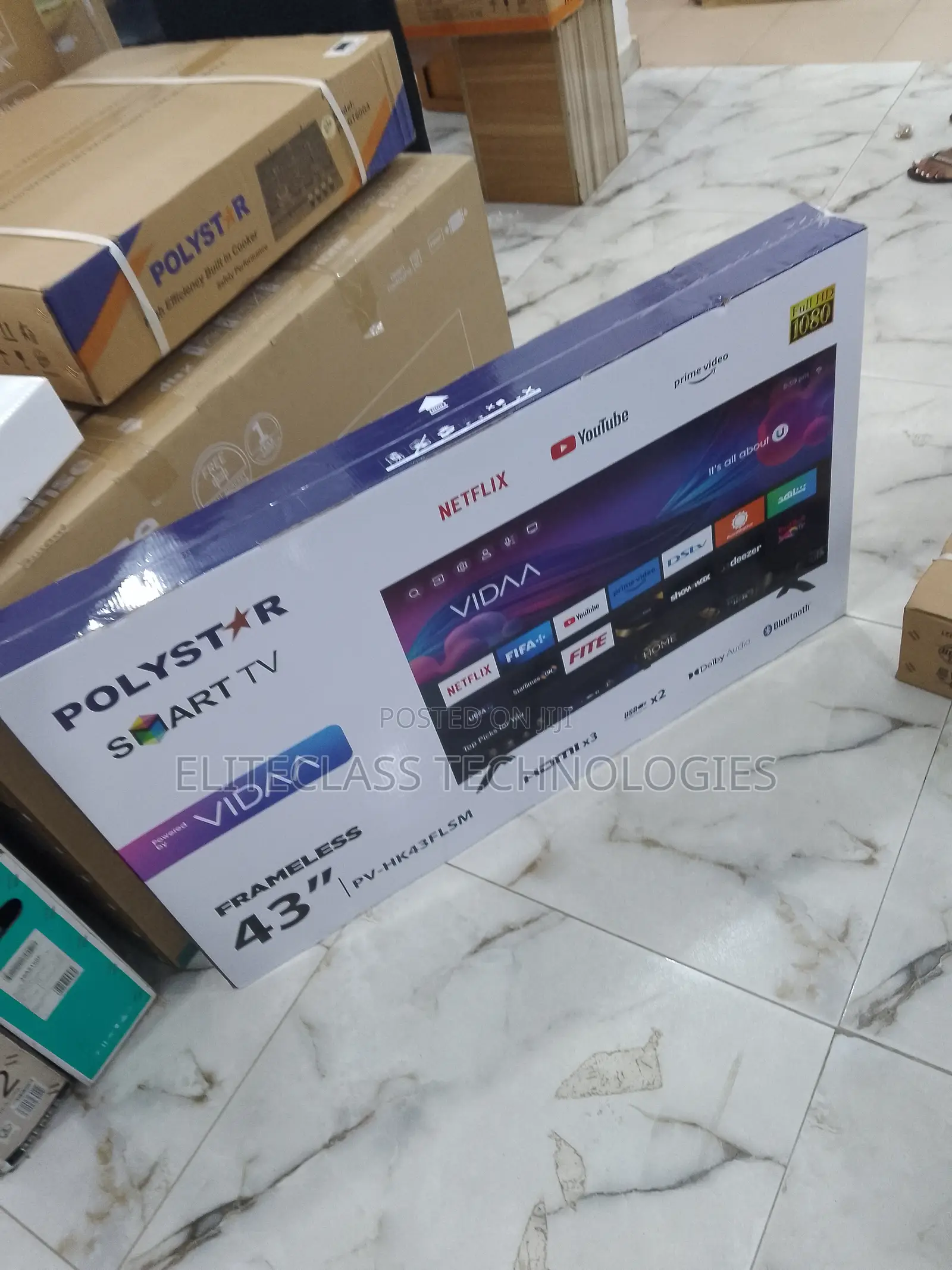 Excellent Deal Polystar Smart Tv-43 Inches