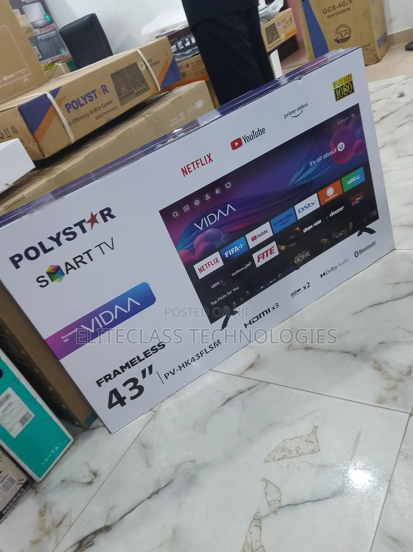 The Smartest Choice Polystar Smart Tv- 43inches