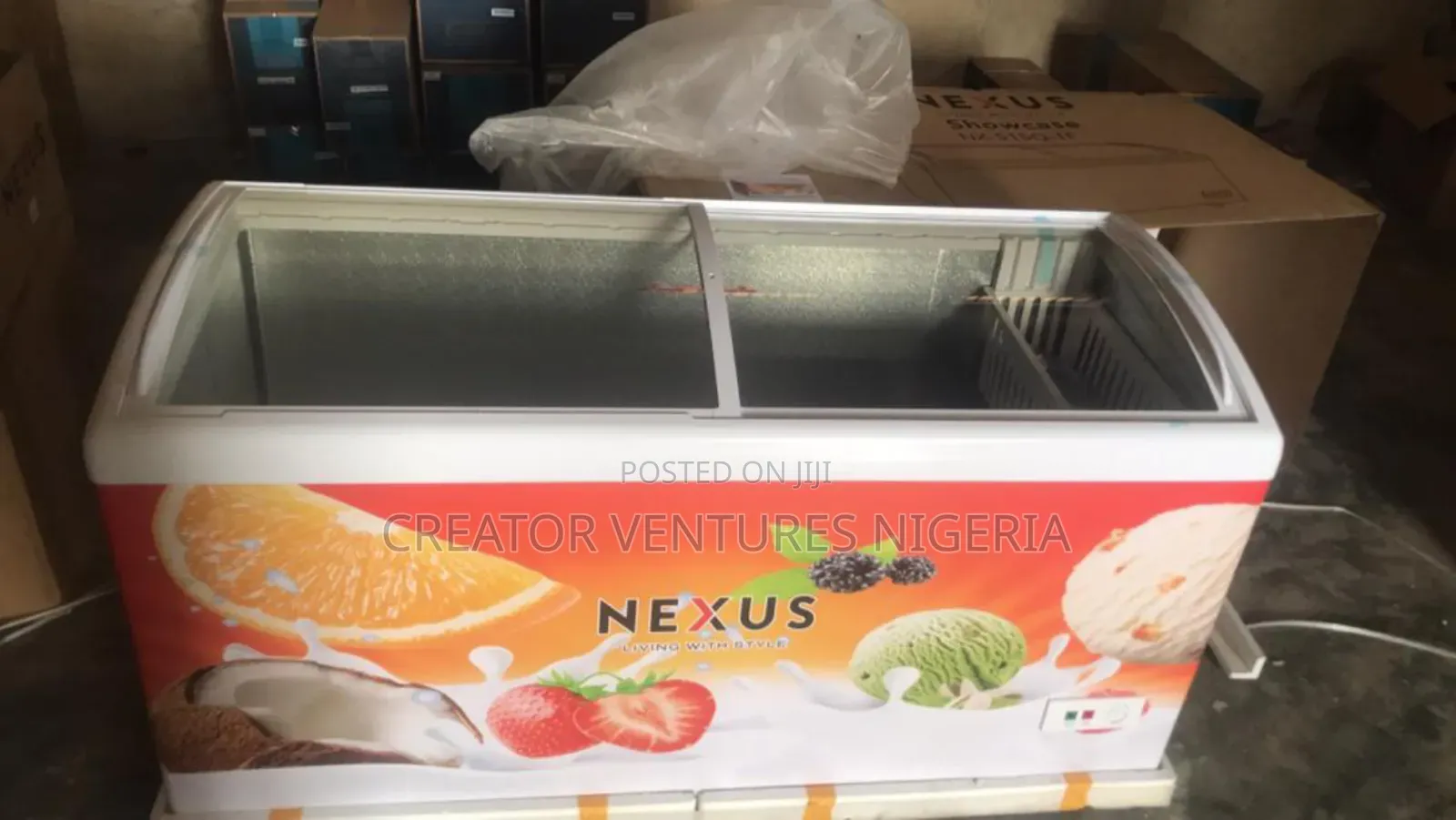 Nexus Show Case Display Deep Freezer ,Fast Blocking,Low Volt