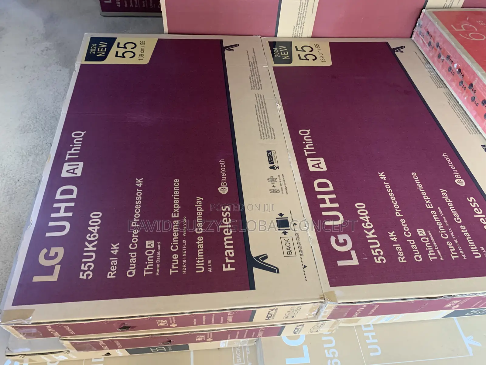 Brand New Lg 55 Inches Frameless Smart Tv