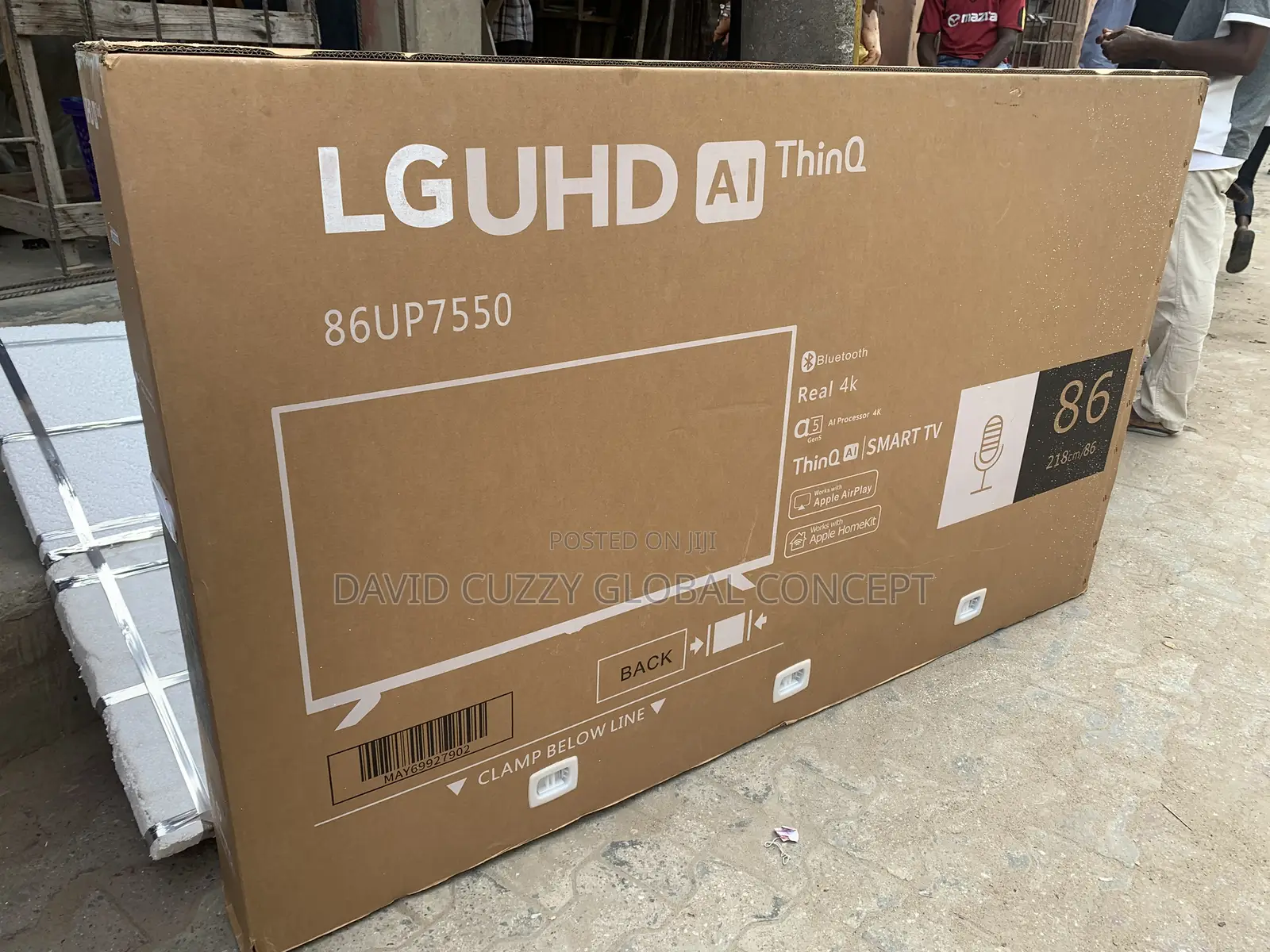 LG 86 Inches Smart Frameless Tv