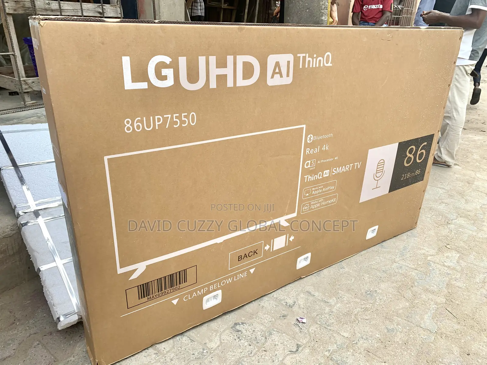 LG 86 Inches Smart Frameless Tv