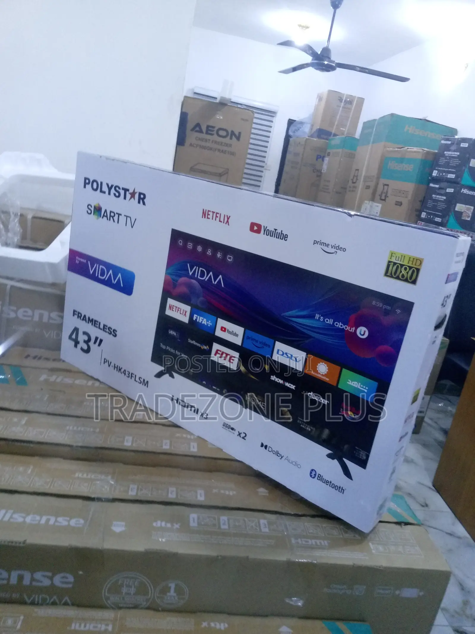 Quality Pv-Hk43flsm 43" Android Full HD Smart TV