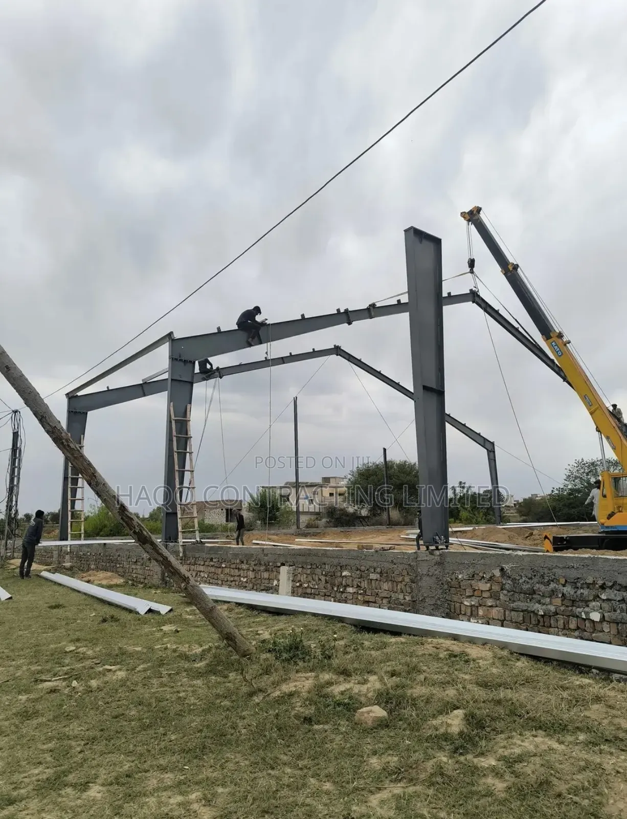 Heavy Steel Structural Fabrication, Steel Fabrication Works