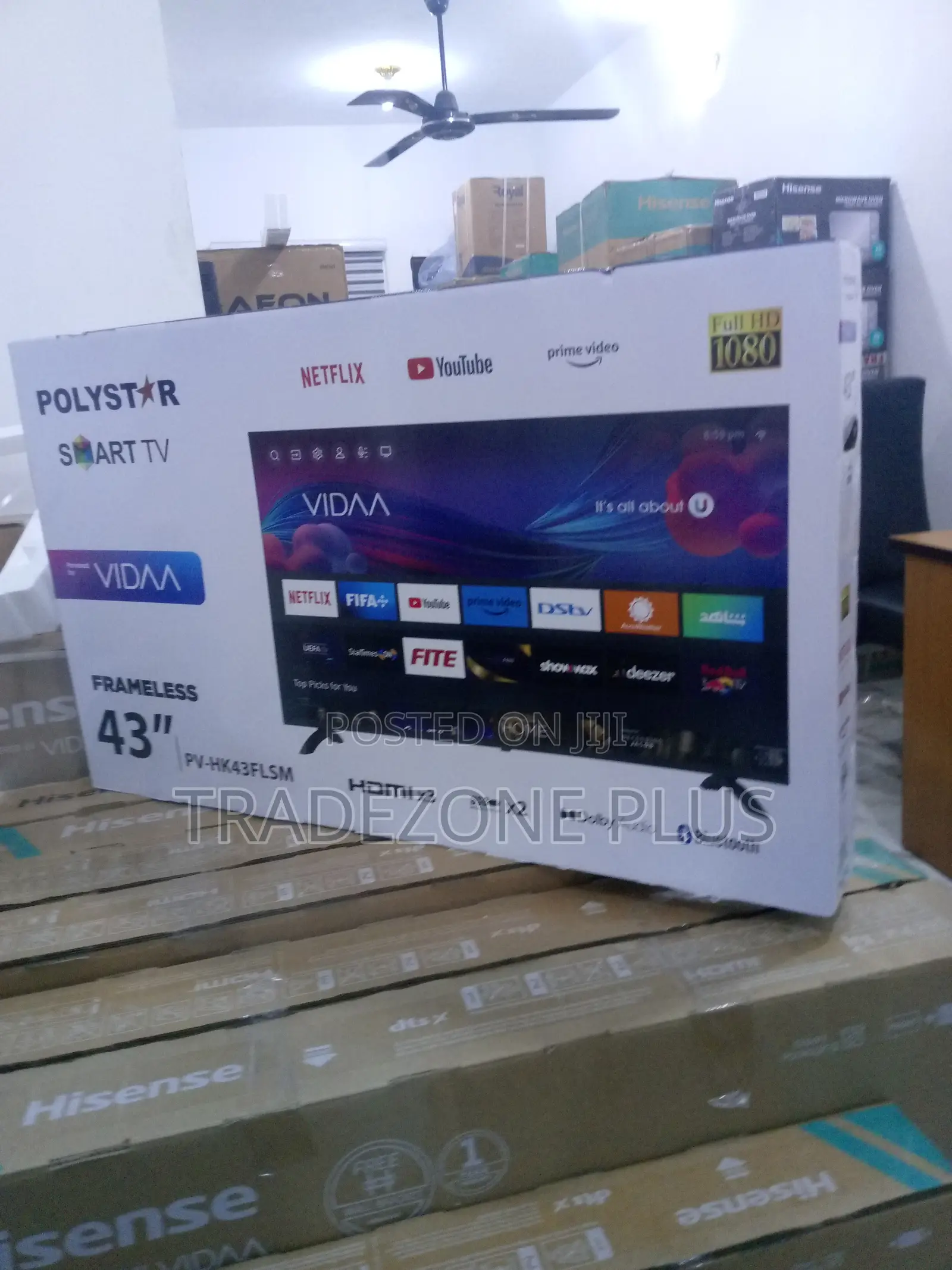 Quality Pv-Hk43flsm Android Smart Full HD Frameless