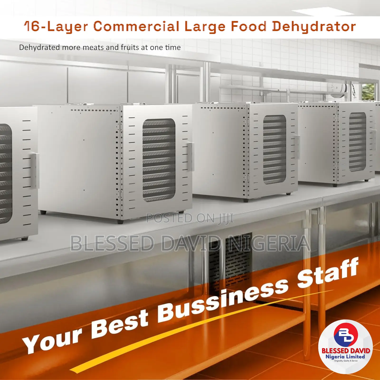 16 Trays Commercial Food Dehydrator