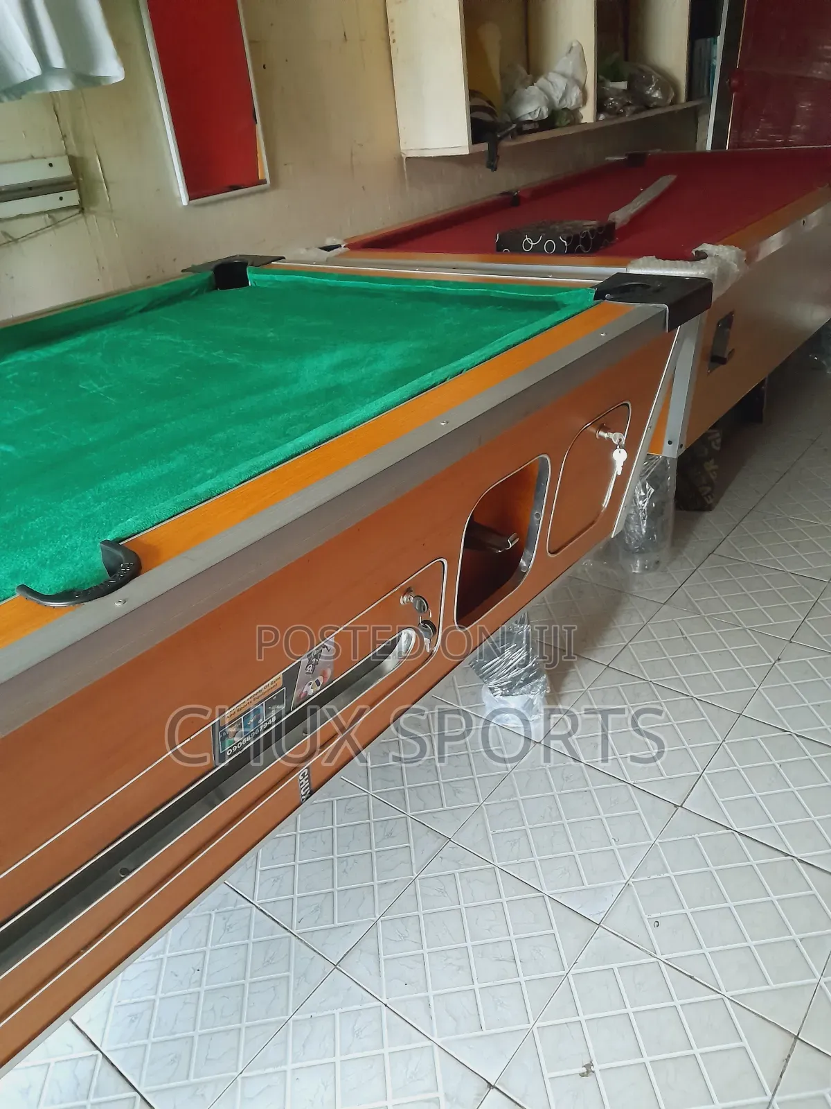 Commercial Coins Snooker Board