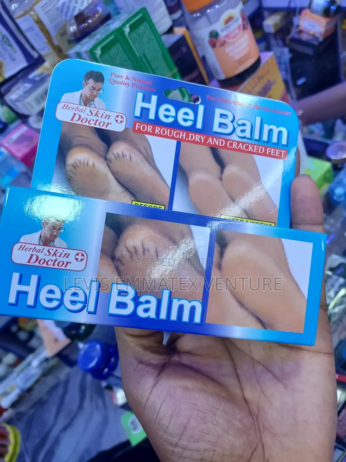 Heel Balm for Rough, Dry and Cracked Feet/Foot Scrub