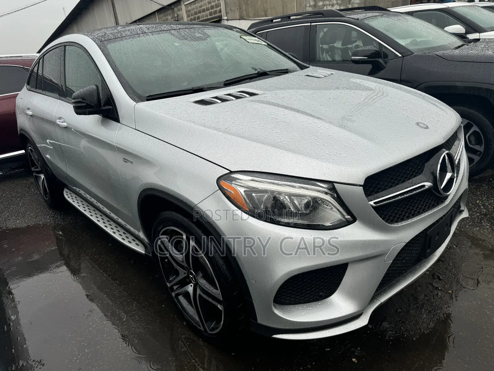 Mercedes-Benz GLE-Class AMG GLE 43 4MATIC 2017 Silver