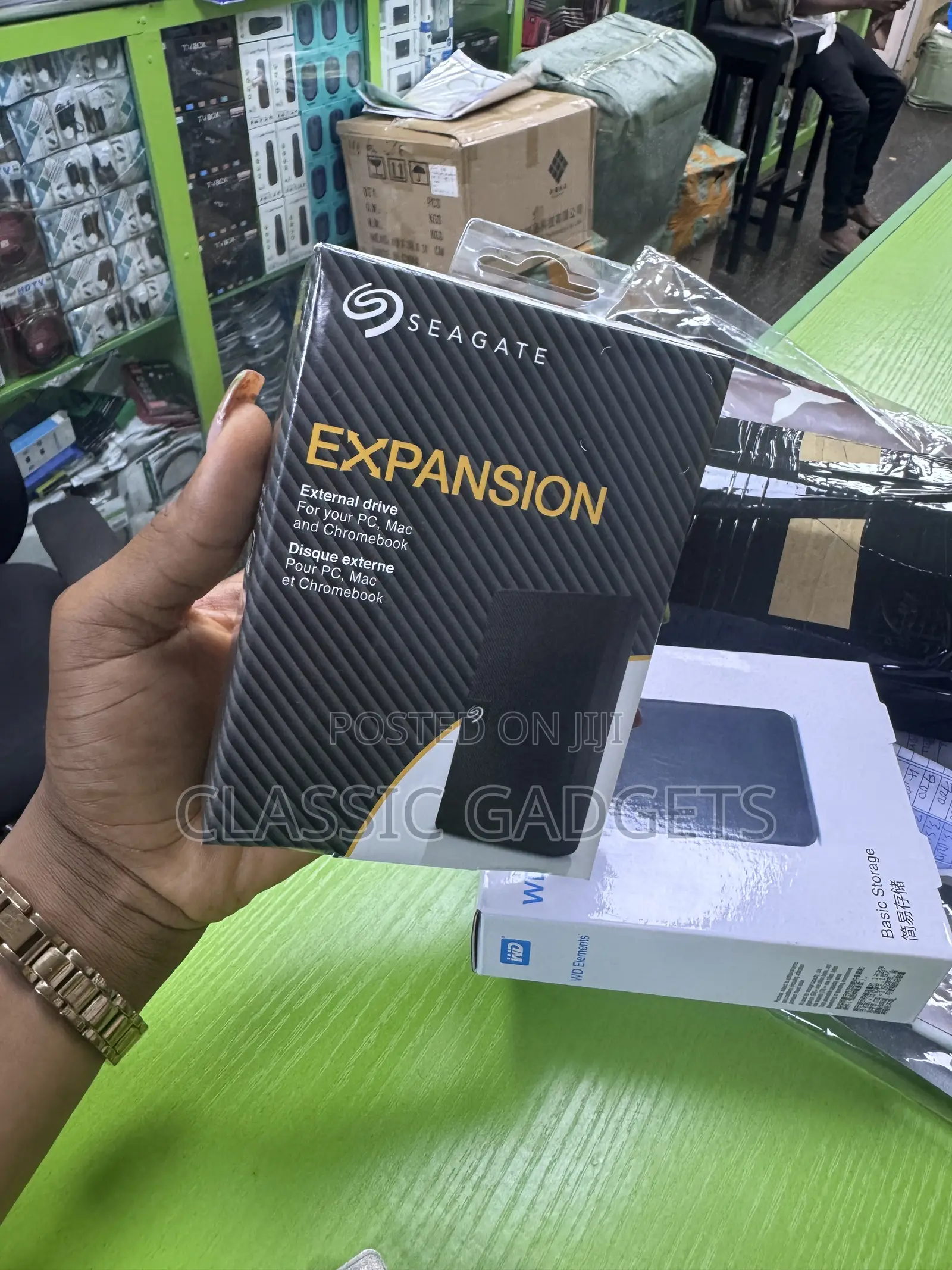 Seagate Portable External Hard Drive Usb 3.0 Enclosure Case