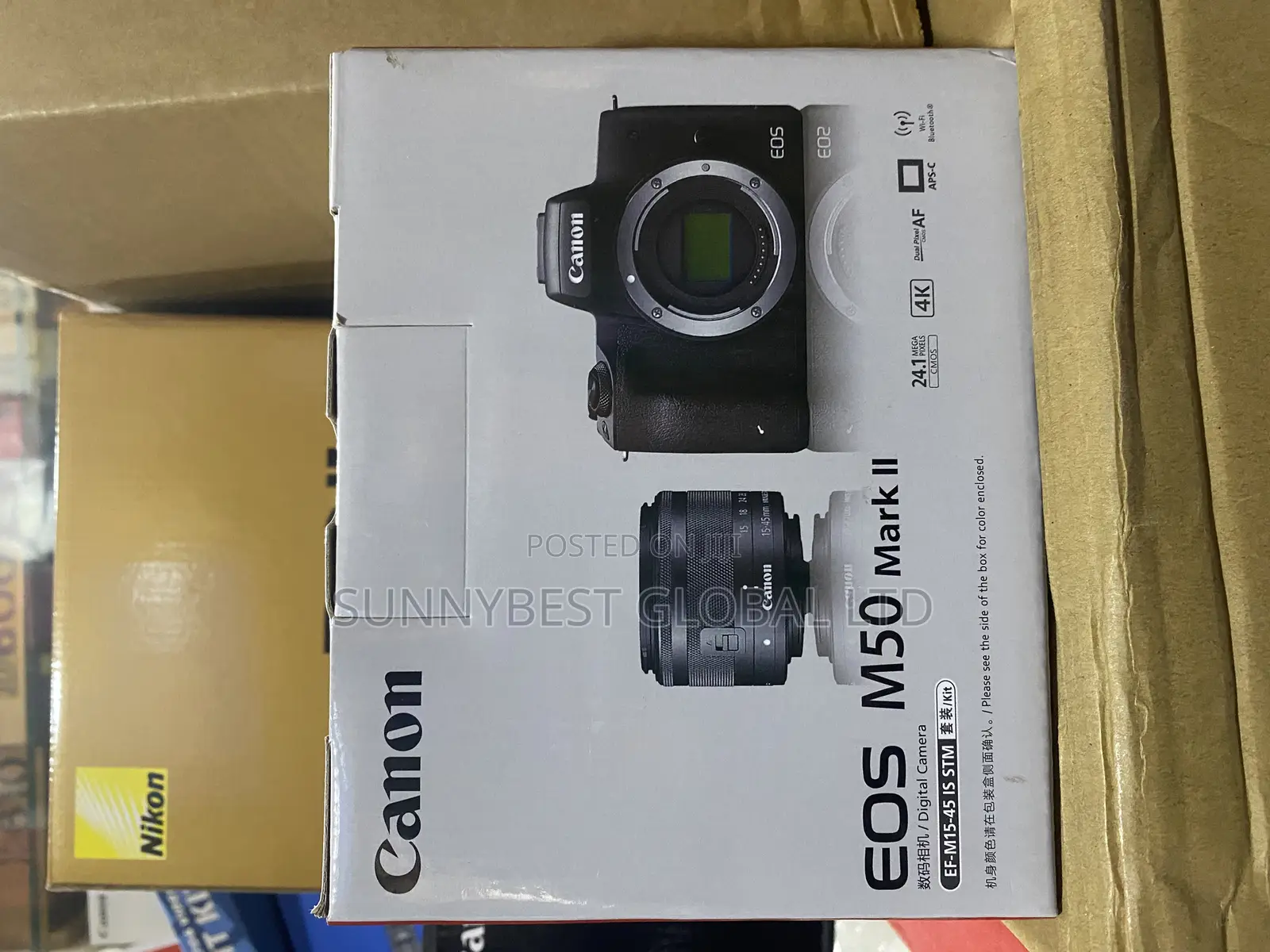 Canon M50 With 15-45mm