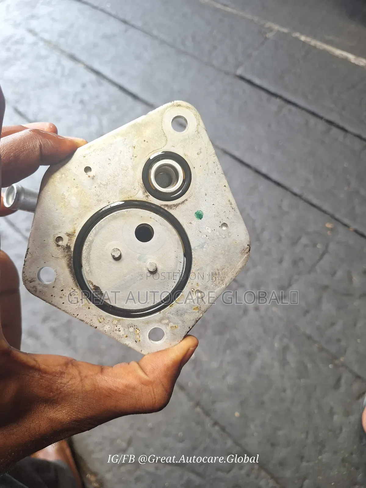Gearbox Oil Cooler Cup for 2015-2023 Honda Civic (CVT/ ATF)