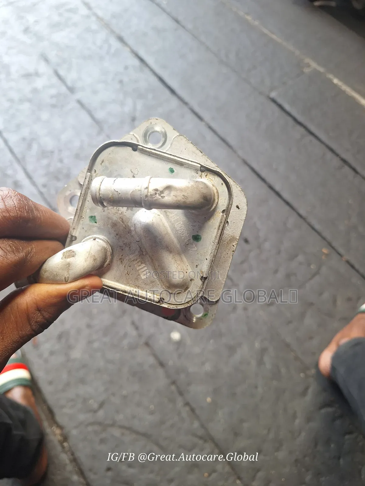 Gearbox Oil Cooler Cup for 2015-2023 Honda Civic (CVT/ ATF)