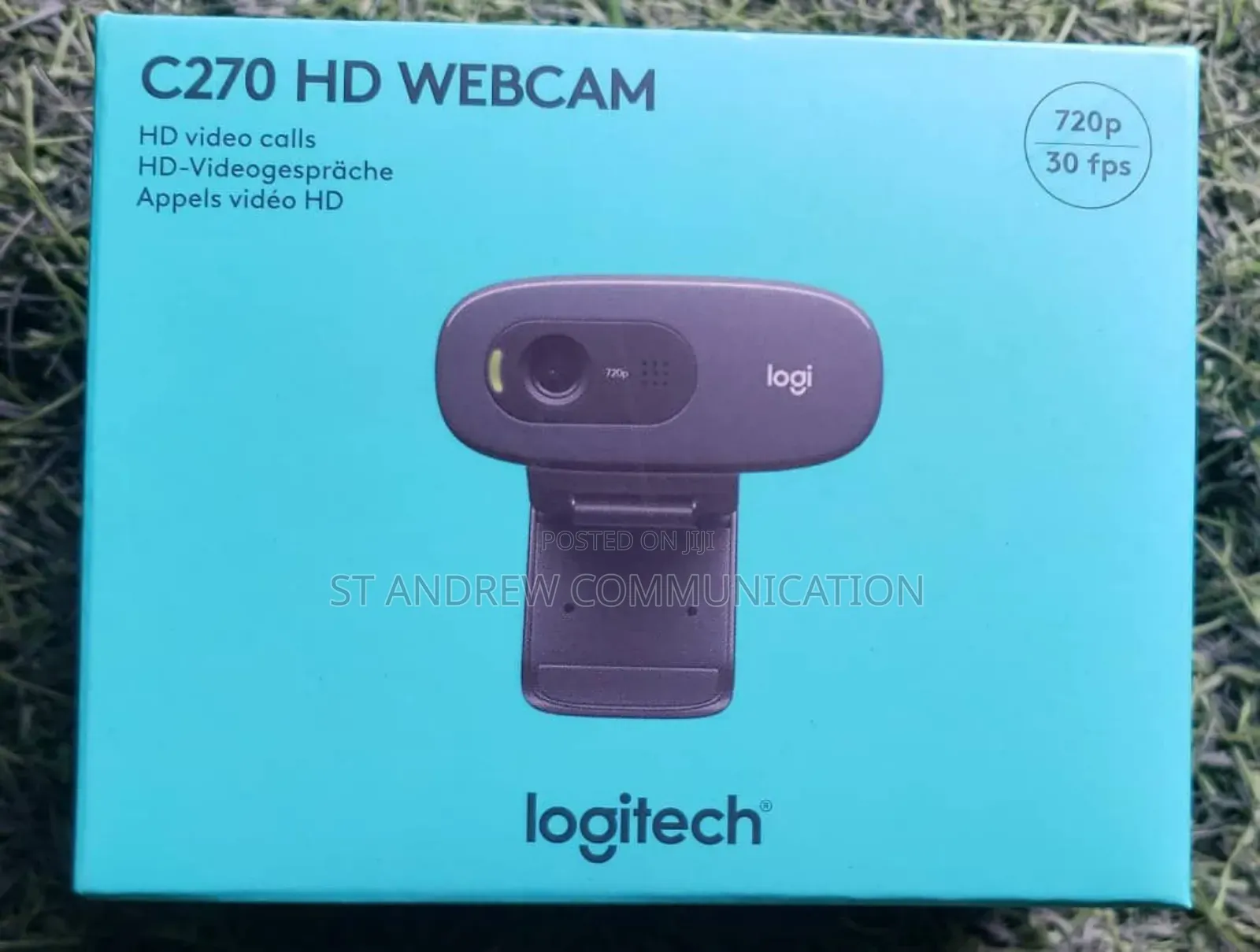 Logitech C270 HD WEBCAM
Basic HD 720p Video Calling