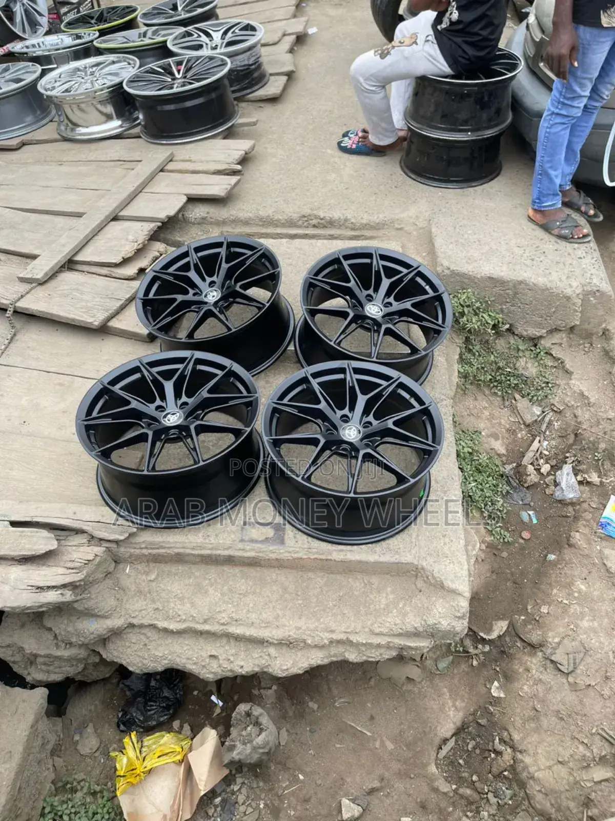 Pure Black Quality Wheels 18 Inch