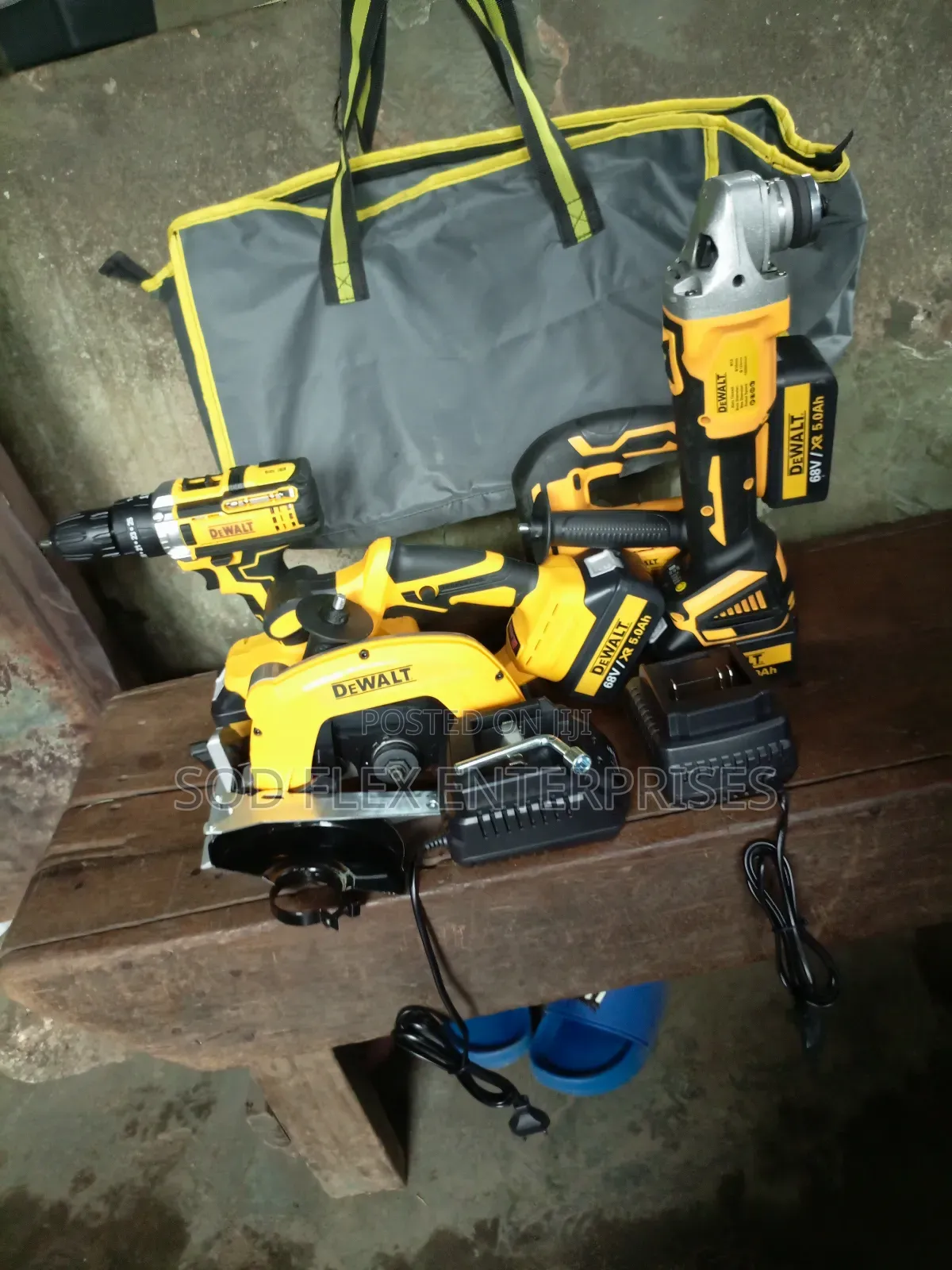4in1 Combo Dewalt Set of Machine