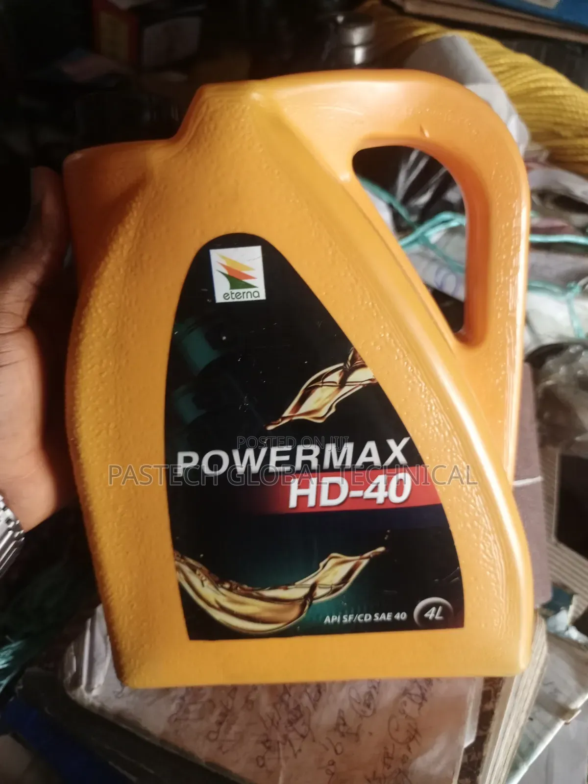 Eterna Powermax Hd40 Api Sf/Cd Sae 40 Engine Oil
