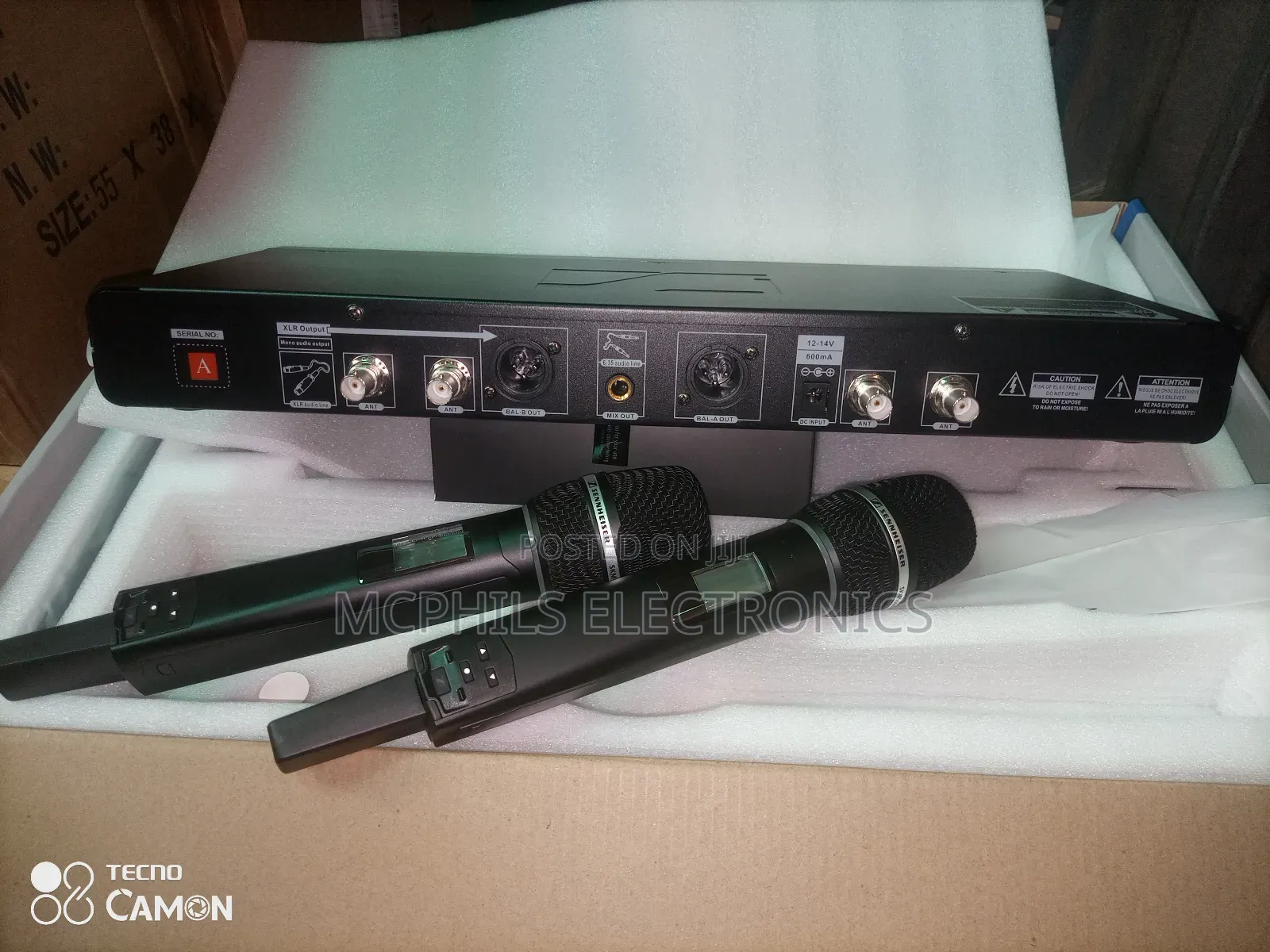 Sennheiser Uhf Wireless Microphone Skm-9000