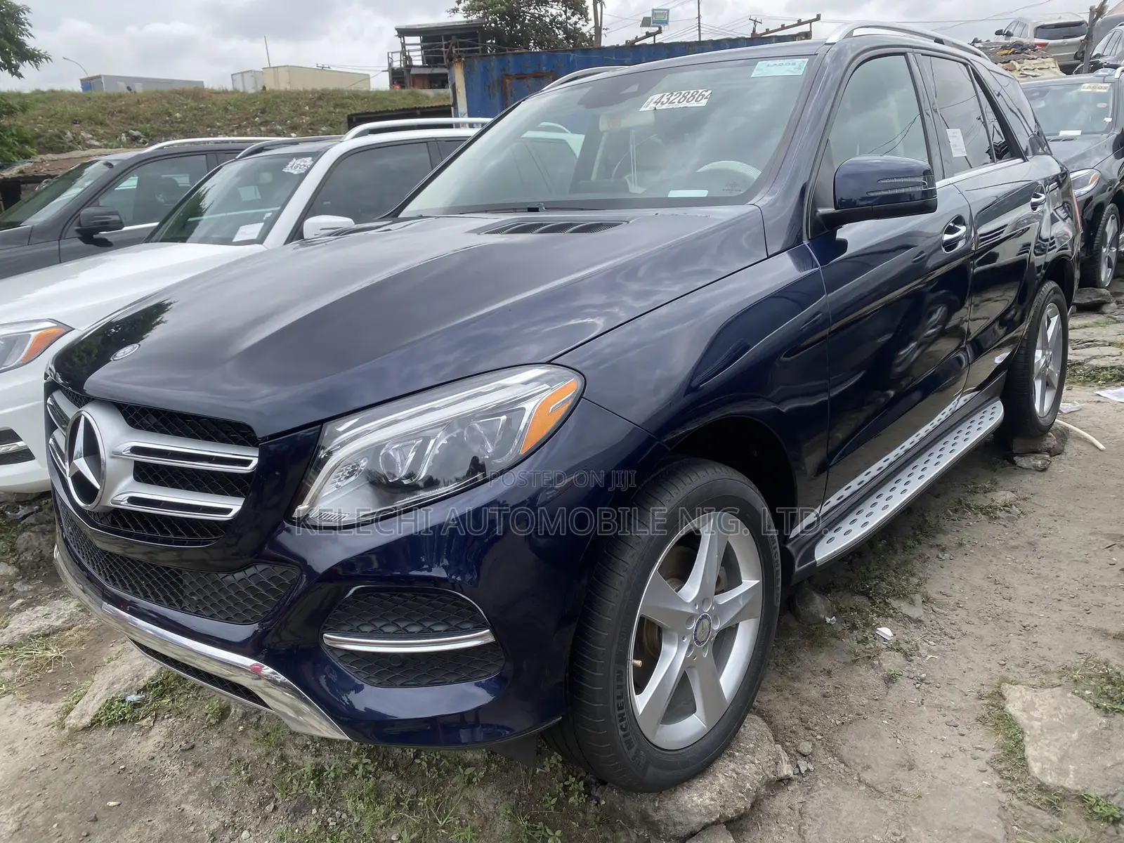 Mercedes-Benz GLE-Class GLE 350d 4MATIC 2017 Blue