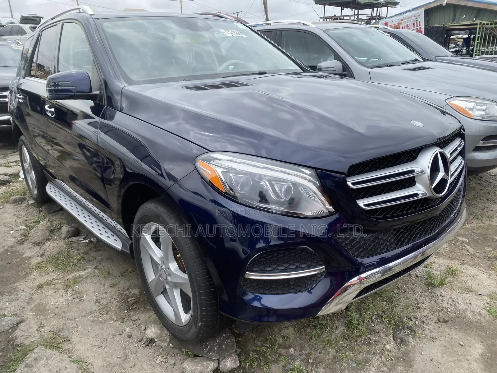 Mercedes-Benz GLE-Class GLE 350d 4MATIC 2017 Blue