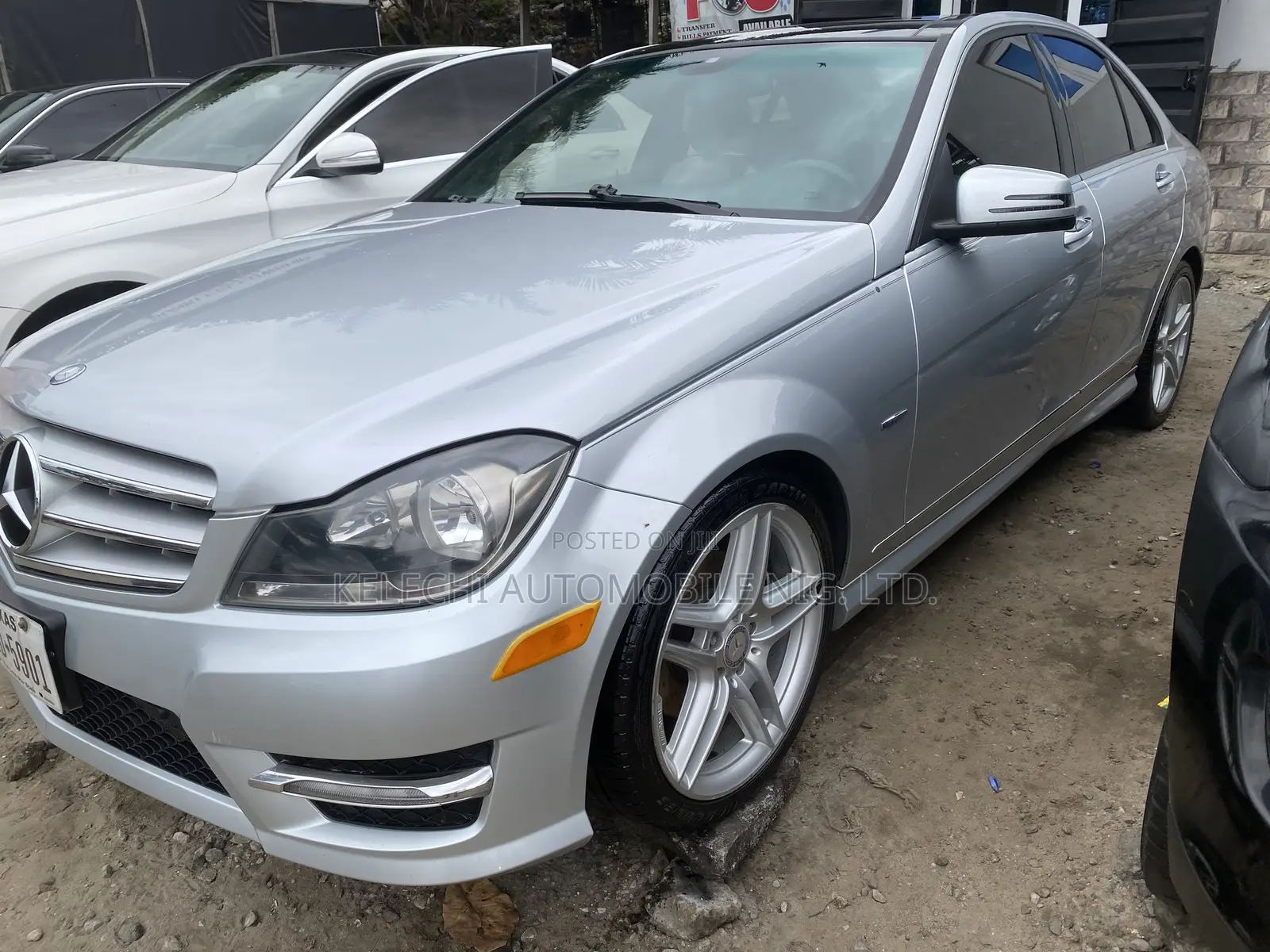 Mercedes-Benz C350 C 350 4MATIC AWD 2013 Silver