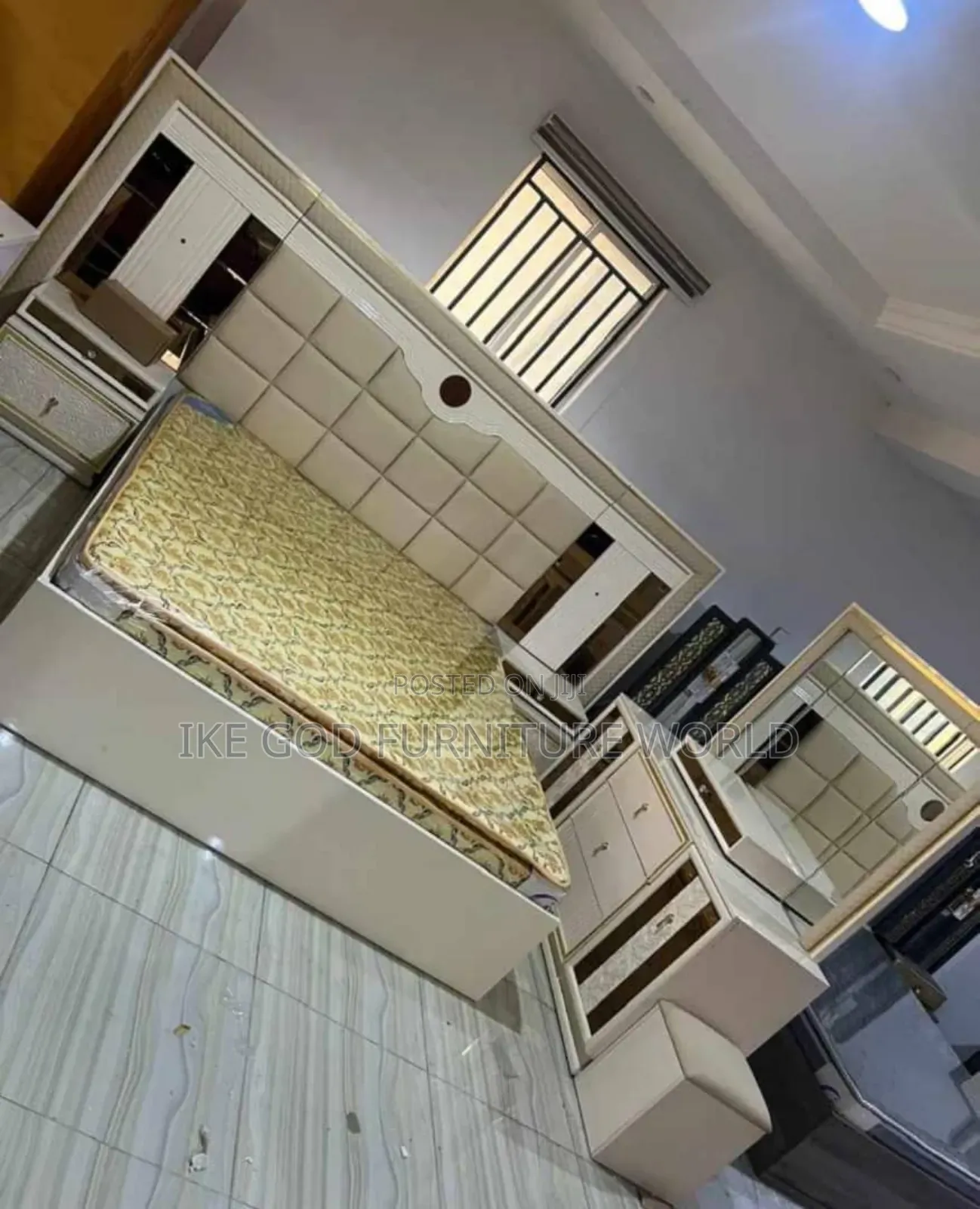 6by7 Imported Turkish Family Bed With Dressing Mirror