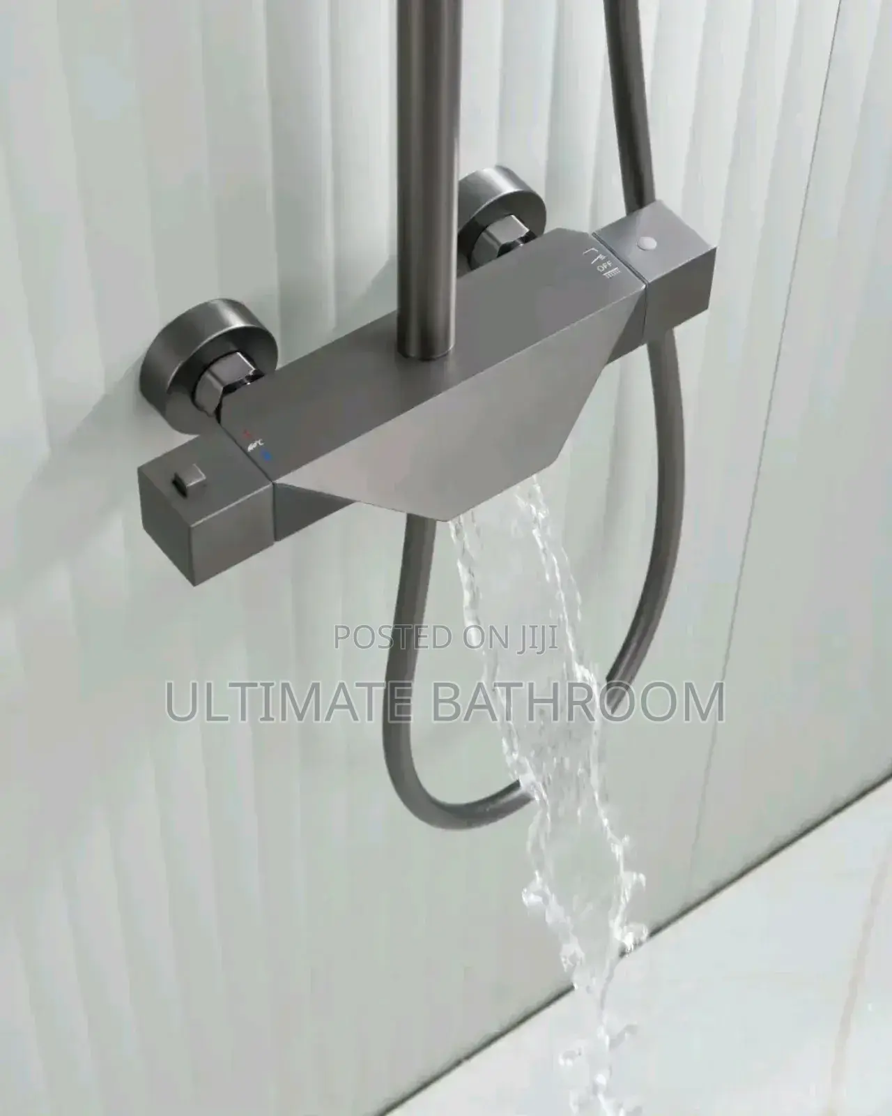 Higher Quality Bathroom Grey Fountain Shower