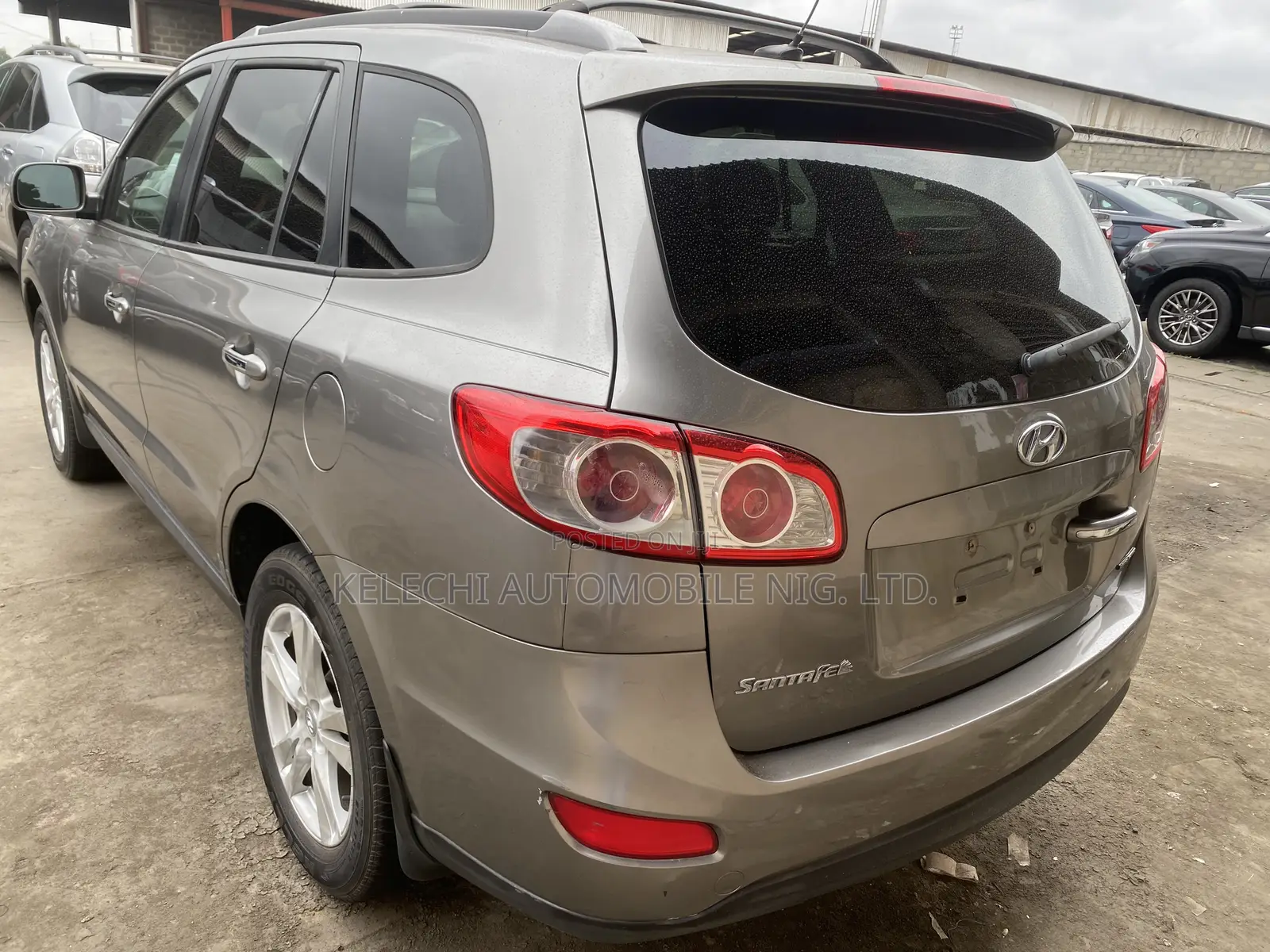 Hyundai Santa Fe Limited 2012 Gray