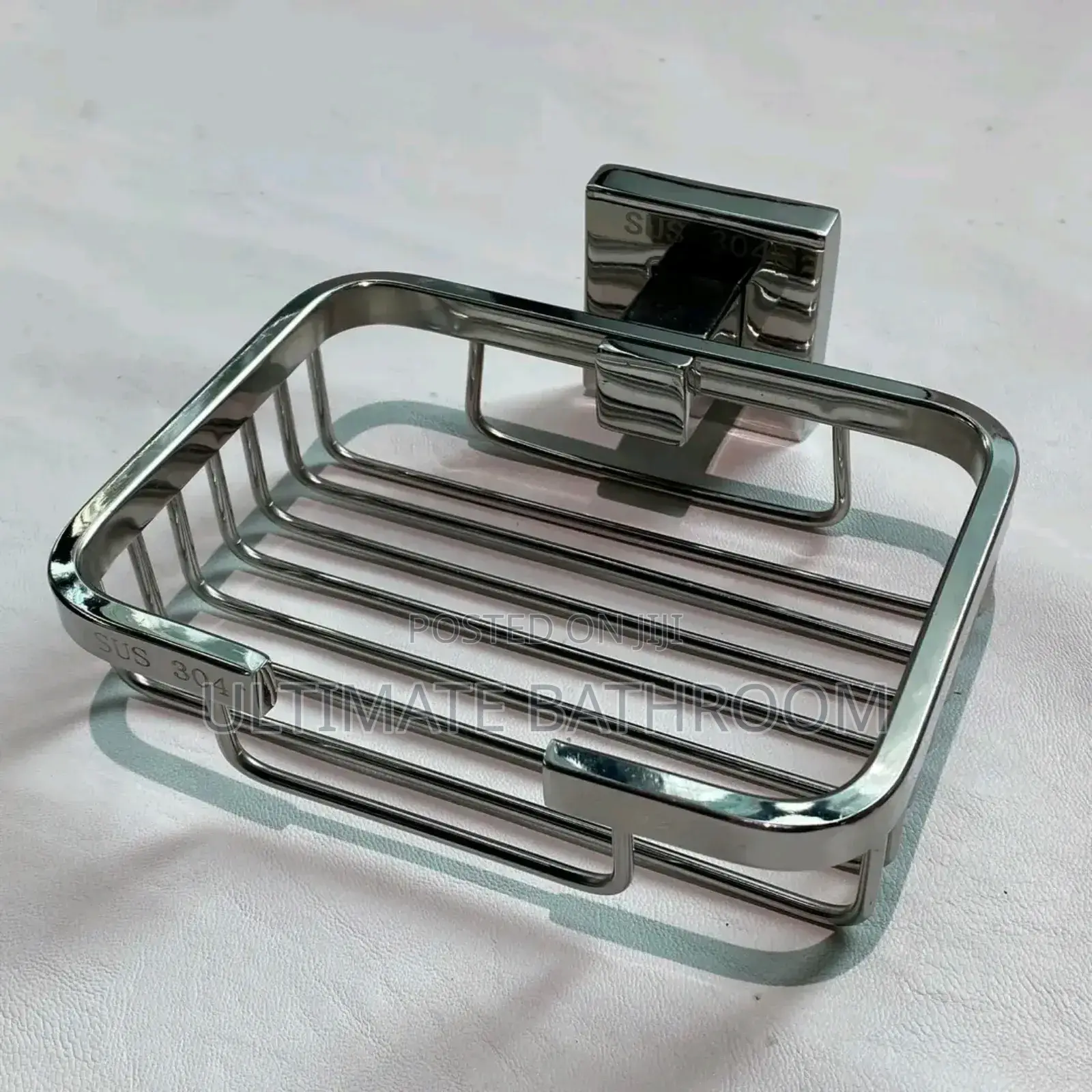 Brass Stainless Soap Dish That Is Designed Against Rust