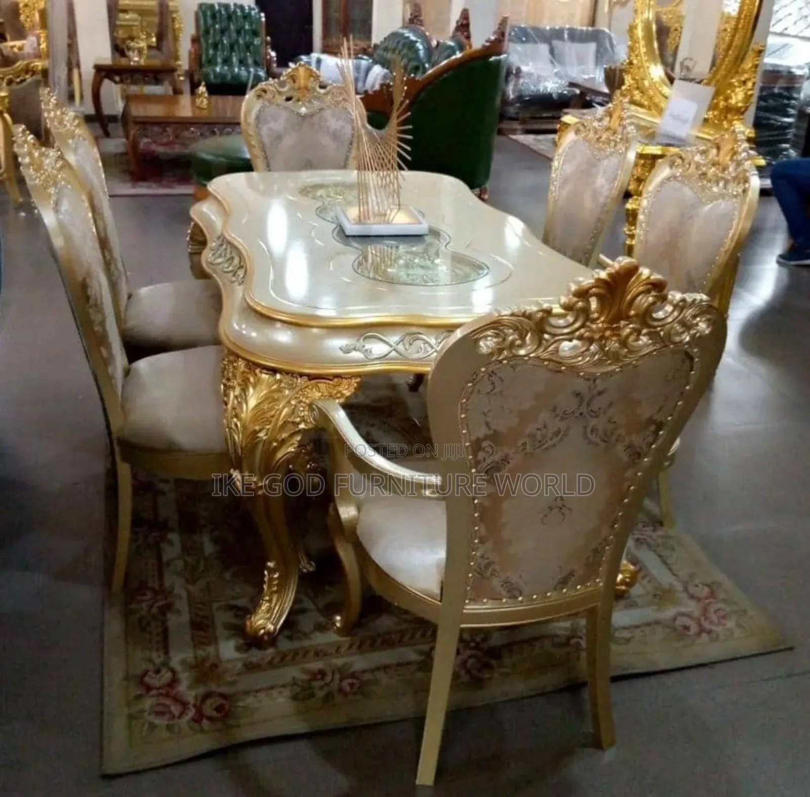 6seater Imported Turkish Royal Family Dining Table