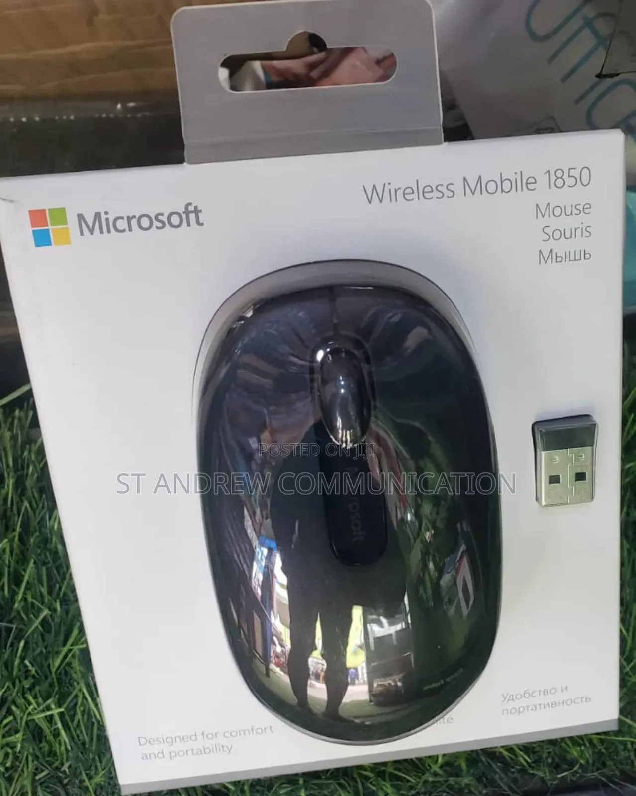 Microsoft Wireless Mobile Mouse 1850 - Black