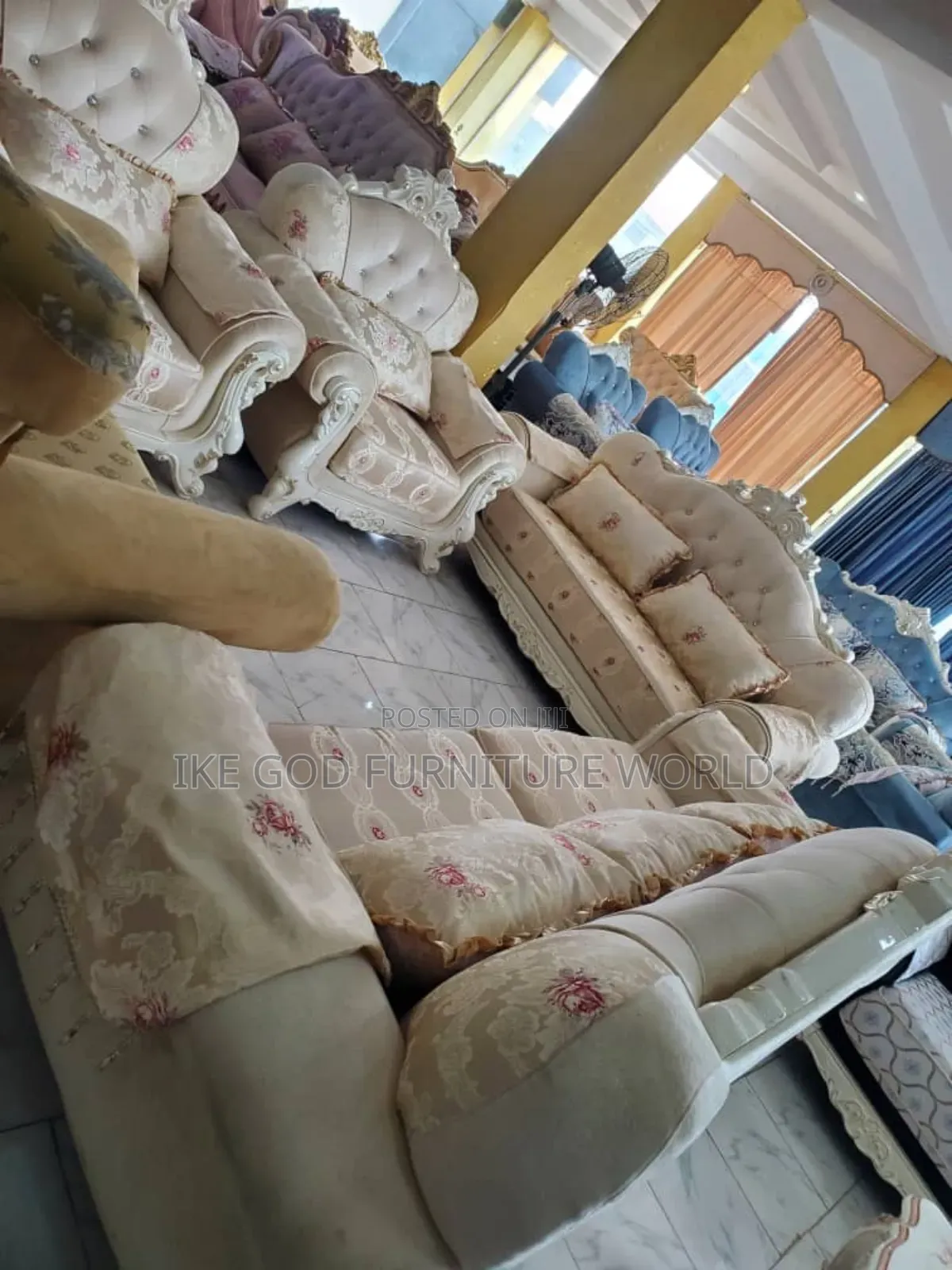 3 2 1 1 7seater Imported Turkish Royal Fabric Sofa Chair