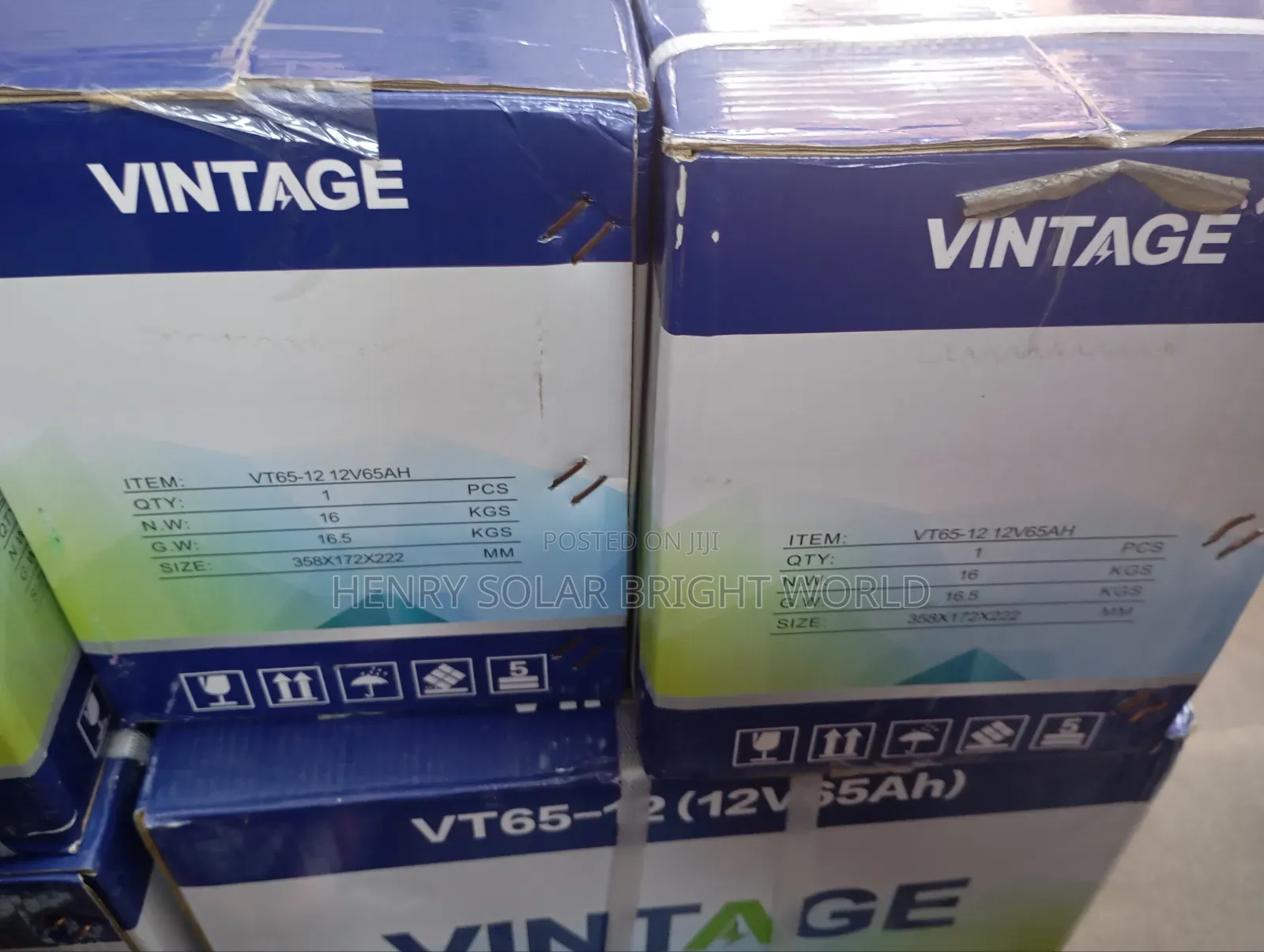 12v 65ah Gel Battery Vintage
