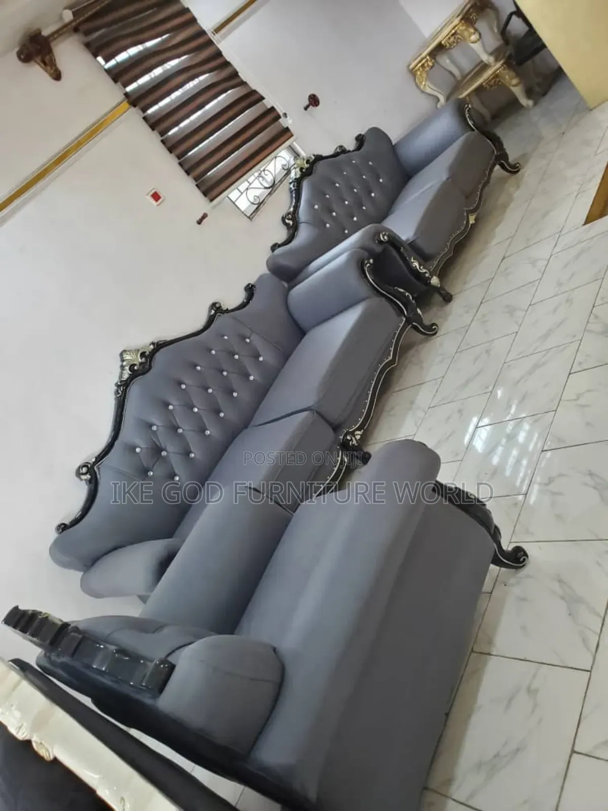 7seater Imported Turkish Royal Fabric Sofa Chair