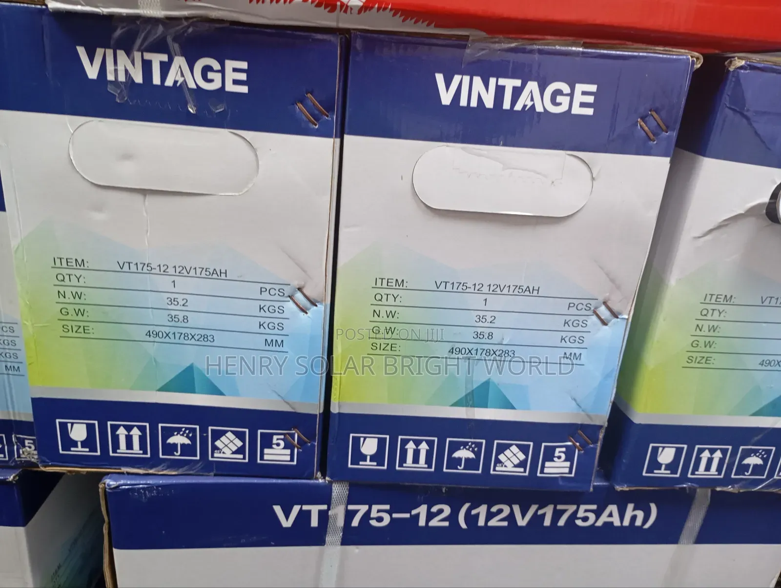 Vintage 12v 175ah Gel Battery