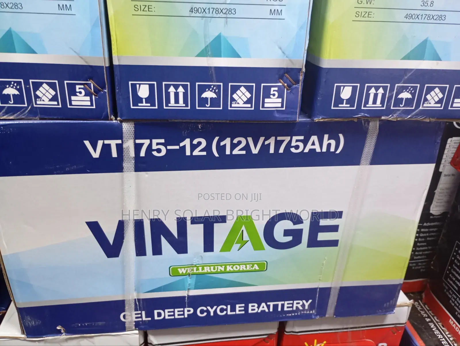 Vintage 12v 175ah Gel Battery