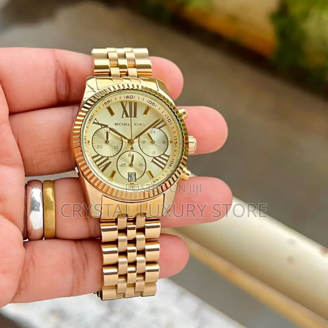 Premium Quality Luxury Michael Kors Chain Wristwatch