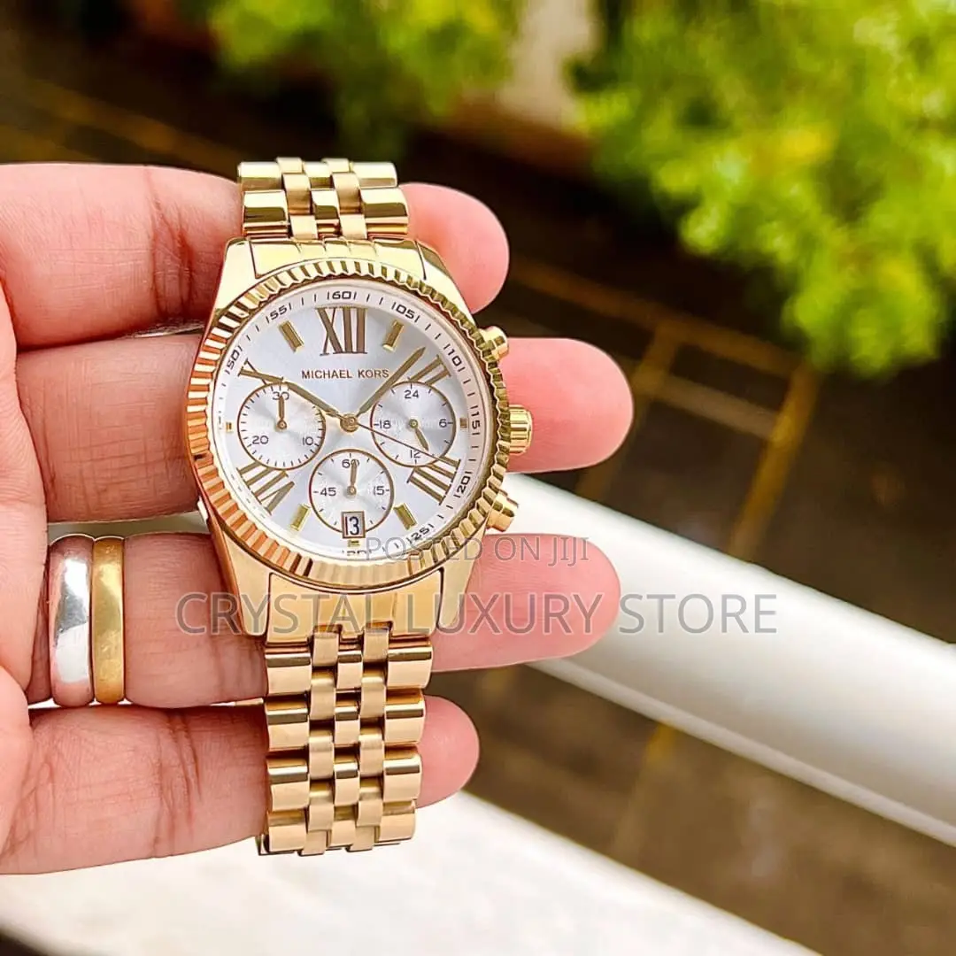 Premium Quality Luxury Michael Kors Chain Wristwatch