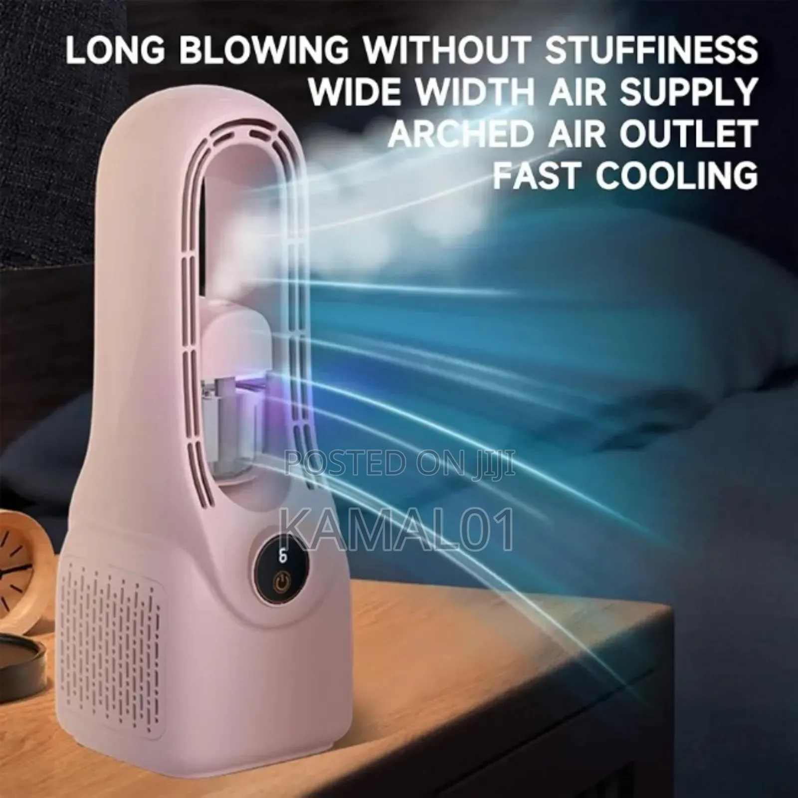 2 in 1 Multi Function Bladeless Fan Fan Humidifier