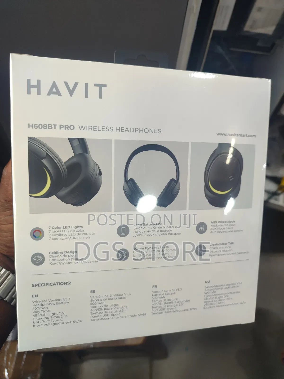 Havit H608BT Pro Bluetooth Headphone