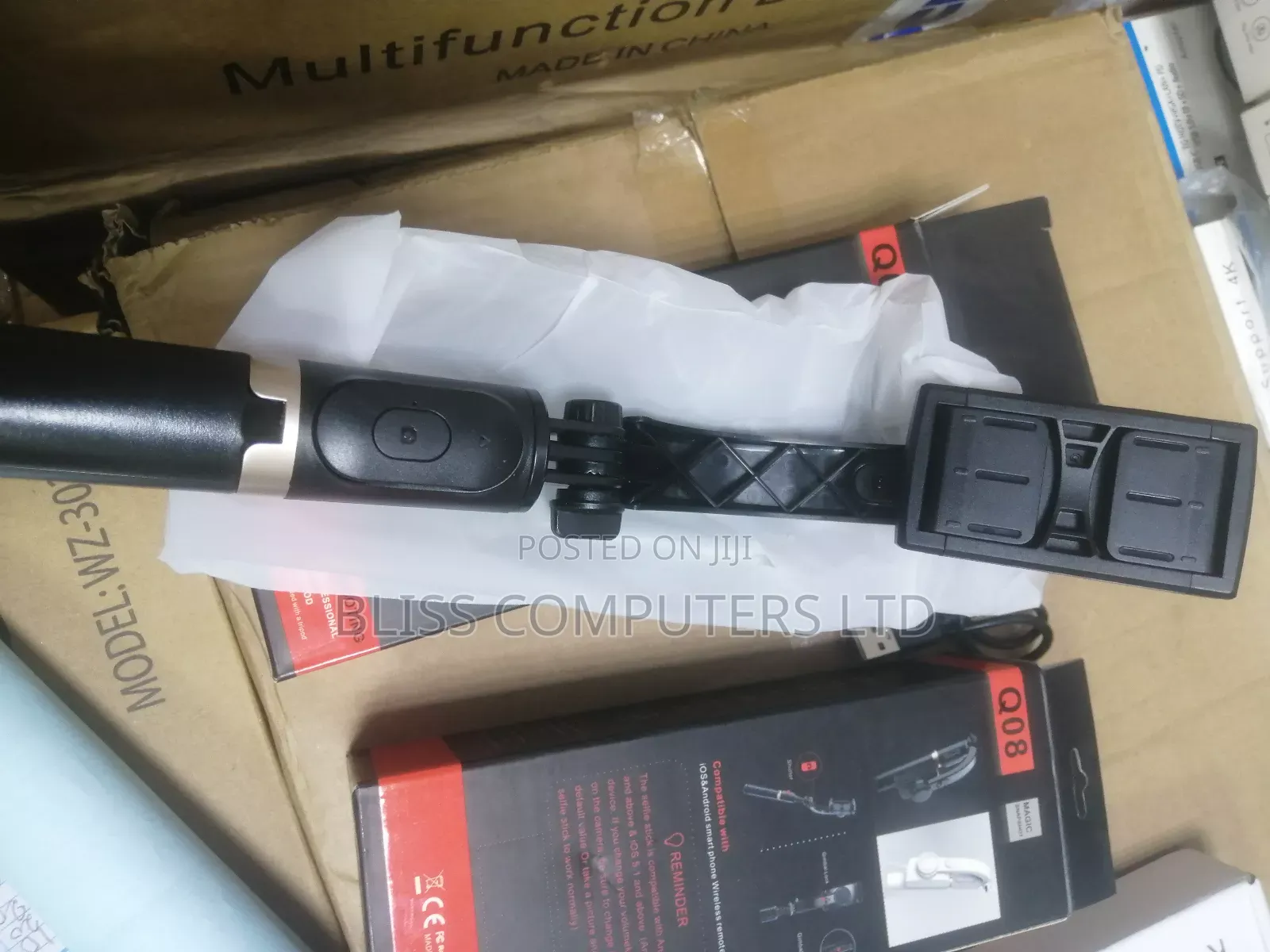 Q08 Gimbal Stablizer Tripod