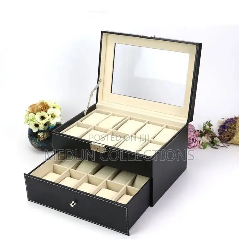 20 Slot Wrist Watch Organizer Box / Display