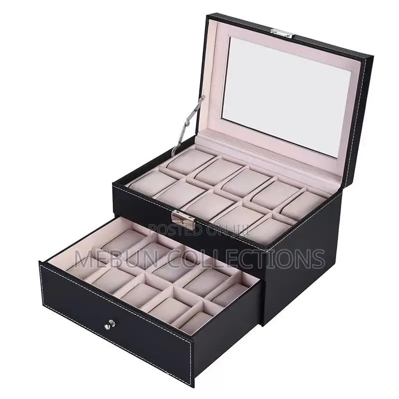 20 Slot Wrist Watch Organizer Box / Display