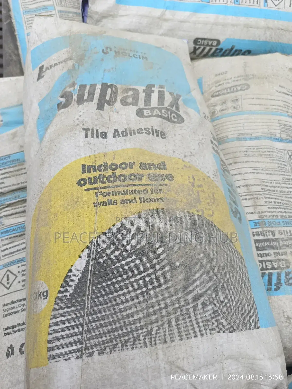 Supafix Lafarge Tiles Adhesive