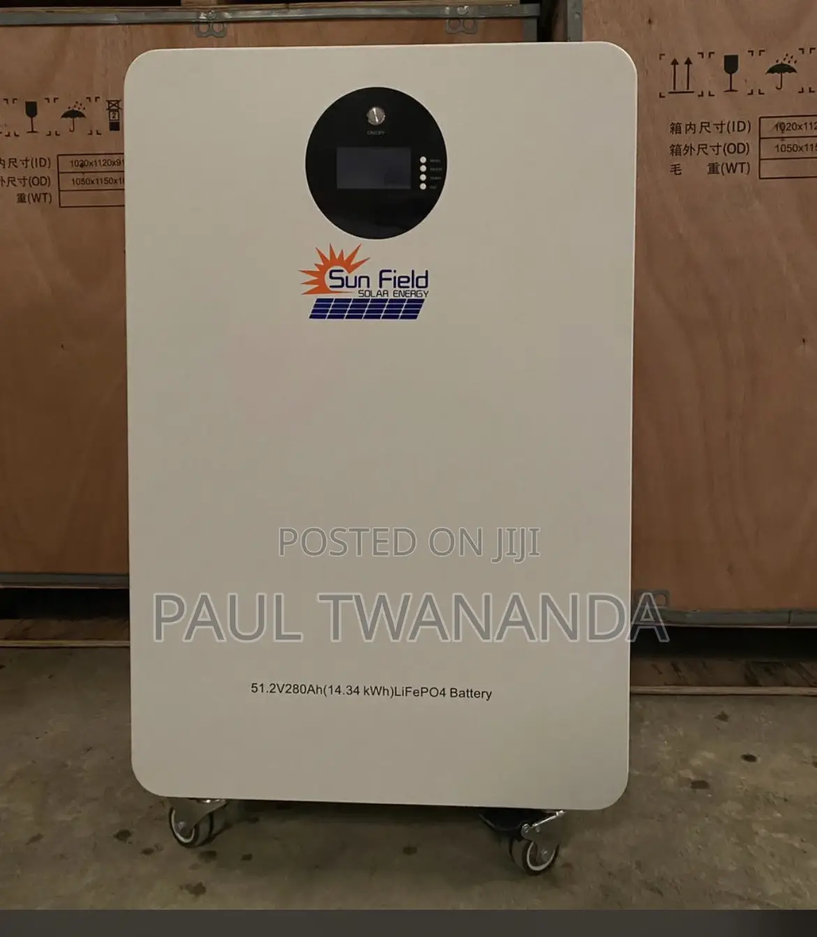 Sunfield 14.34kwh 48V Lithium Ion Batteries
