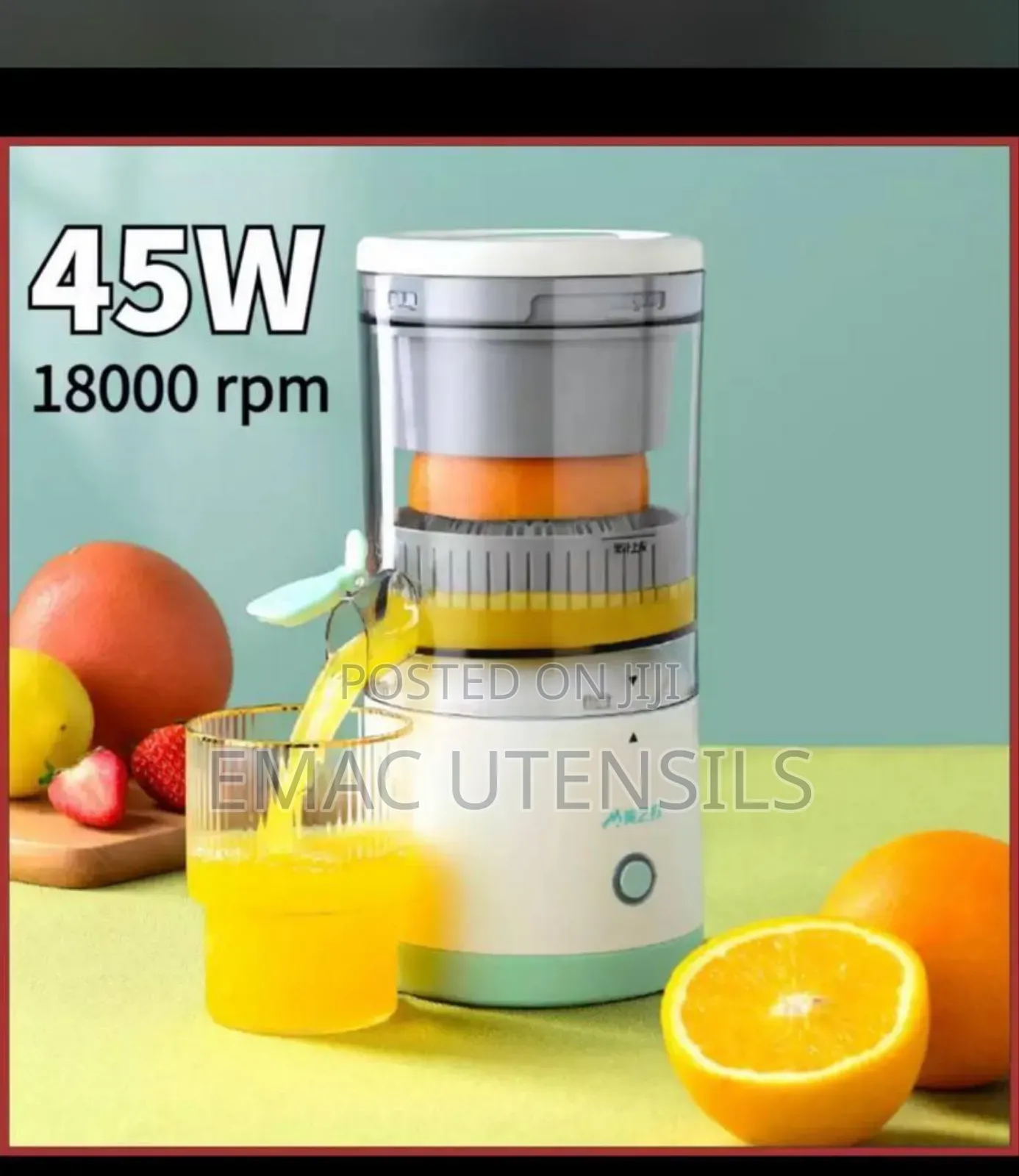 Rechargeable Citrus Juicer