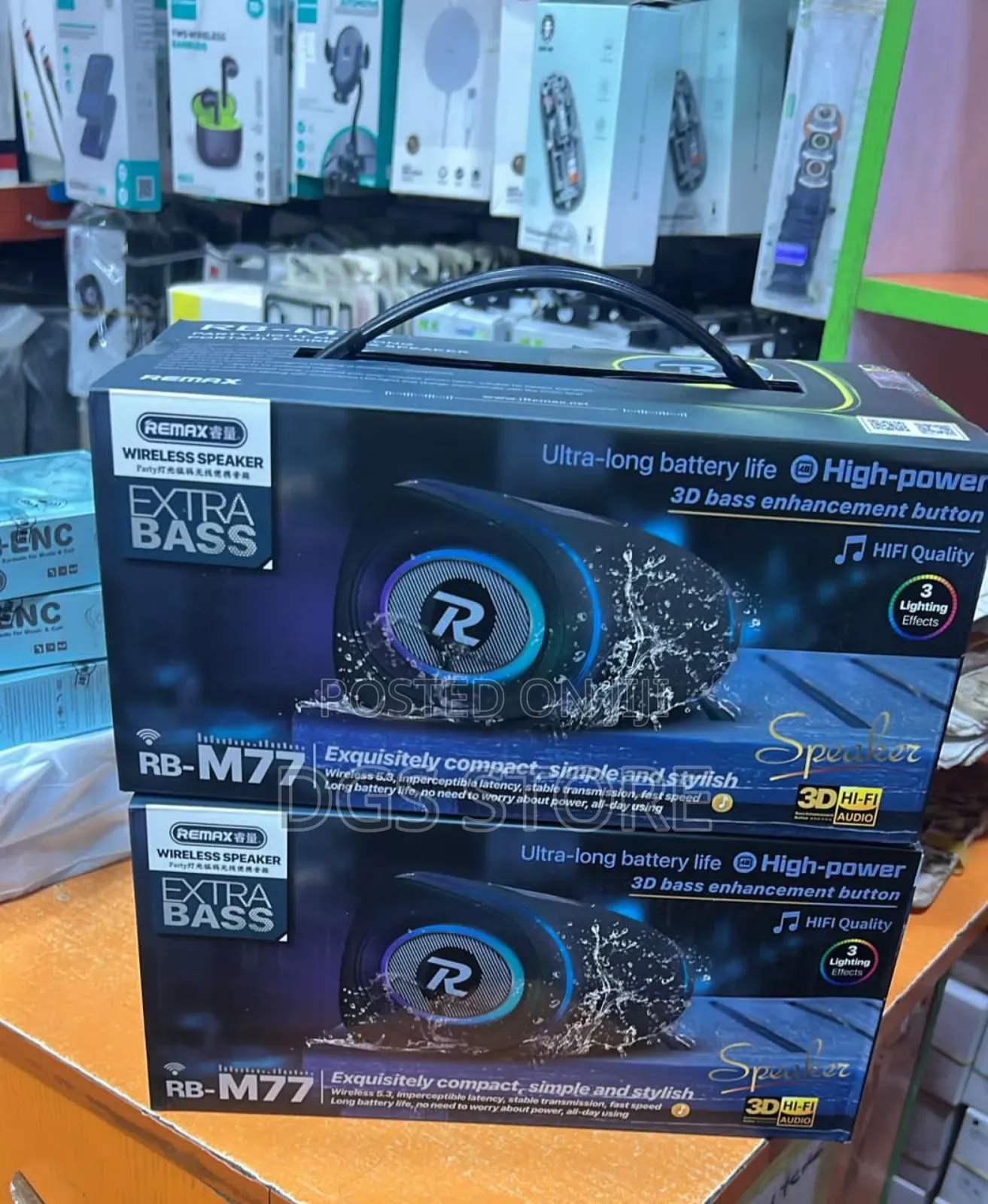 Remax RB M77 Extra Bass Bluetooth Speaker