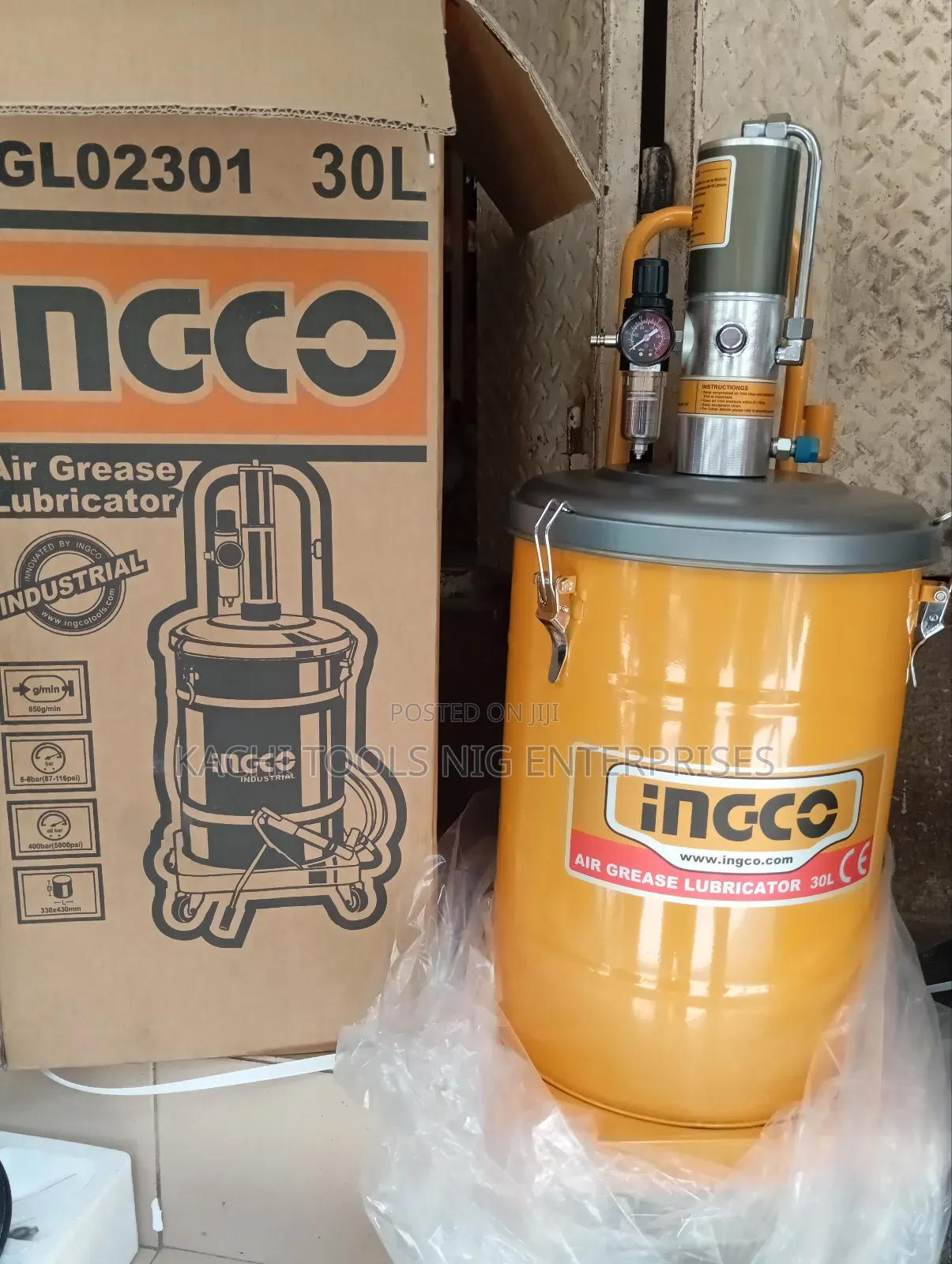 30 Liters Air Grease Burket