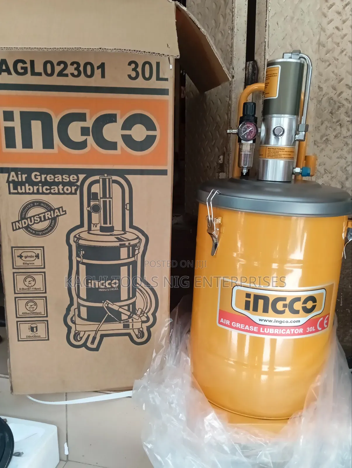 30 Liters Air Grease Burket