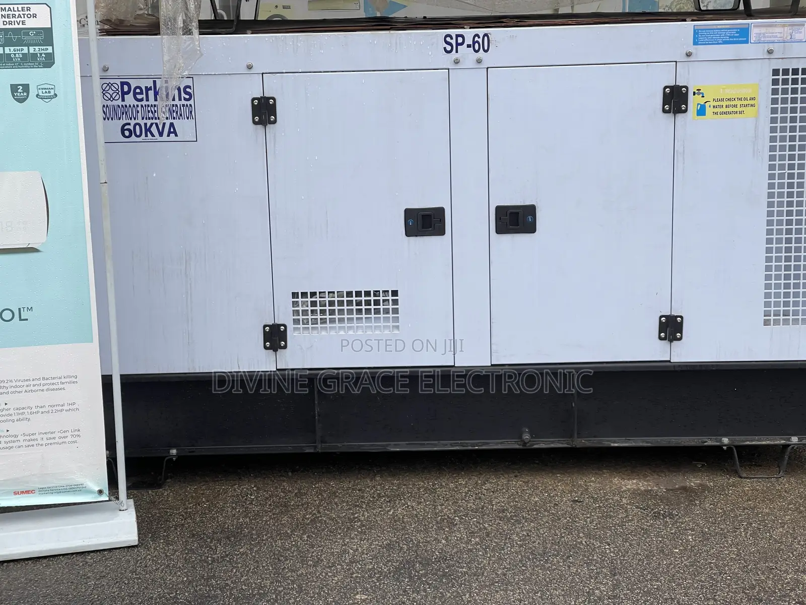 60kva Diesel Perkins Soundproof Fgenerator